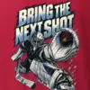 "Bring the Next Shot" Heavyweight Unisex Crewneck T-shirt