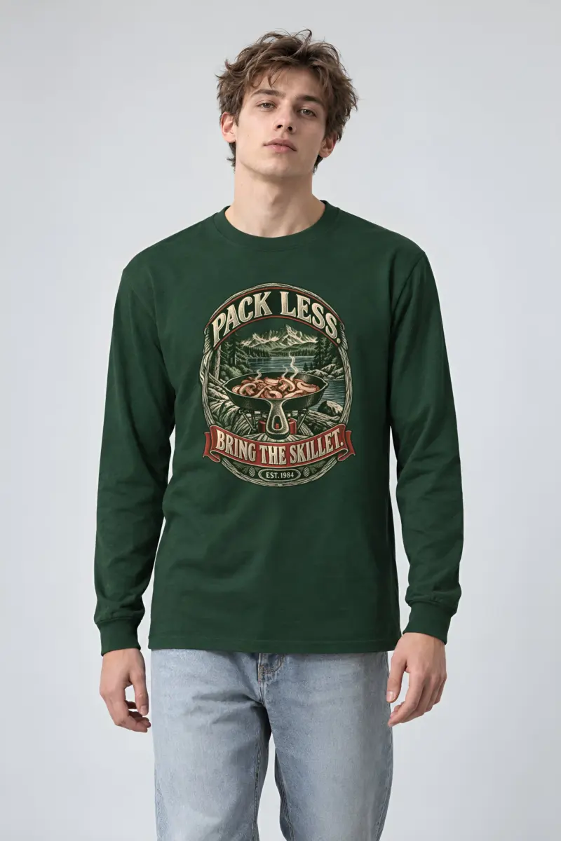 "Bring The Skillet" Unisex Longsleeve T-shirt