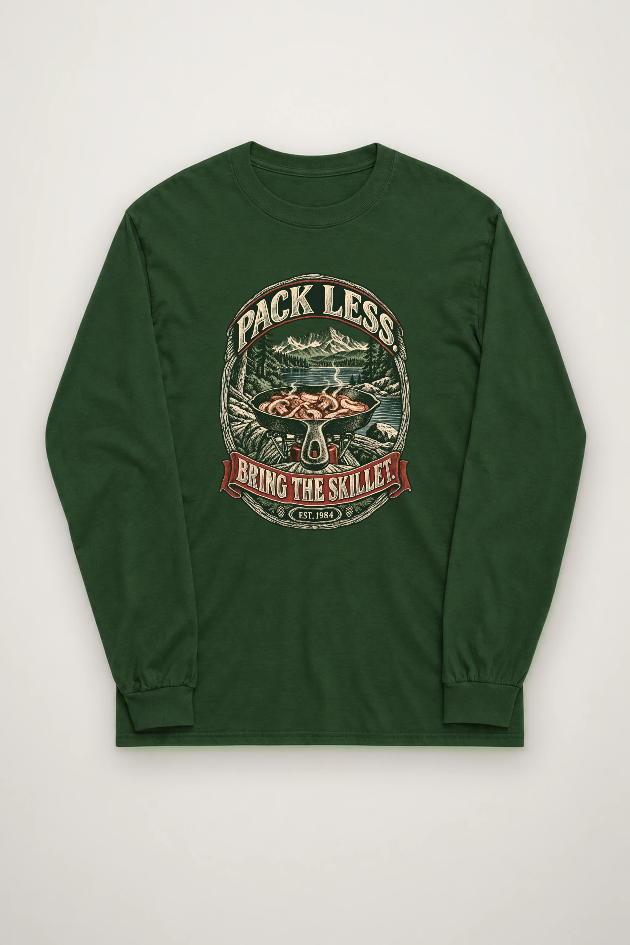 "Bring The Skillet" Unisex Longsleeve T-shirt