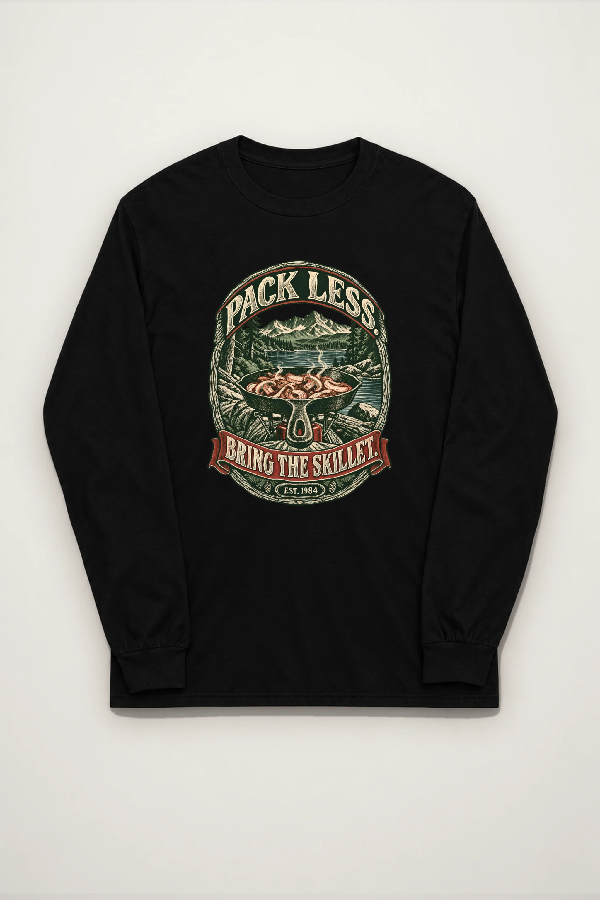 "Bring The Skillet" Unisex Longsleeve T-shirt