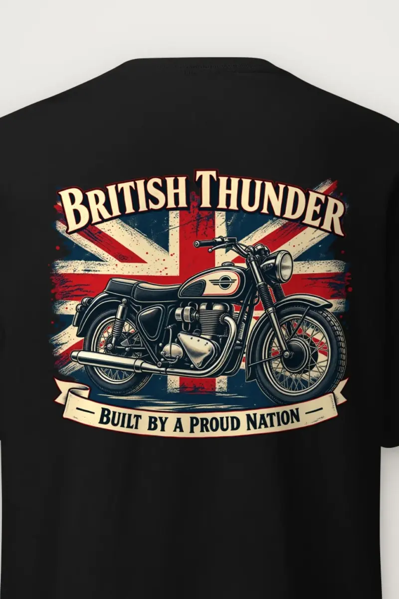 "British Thunder" Heavyweight Unisex Crewneck T-shirt