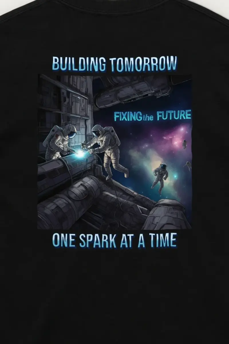 "Building Tomorrow" Unisex Longsleeve T-shirt