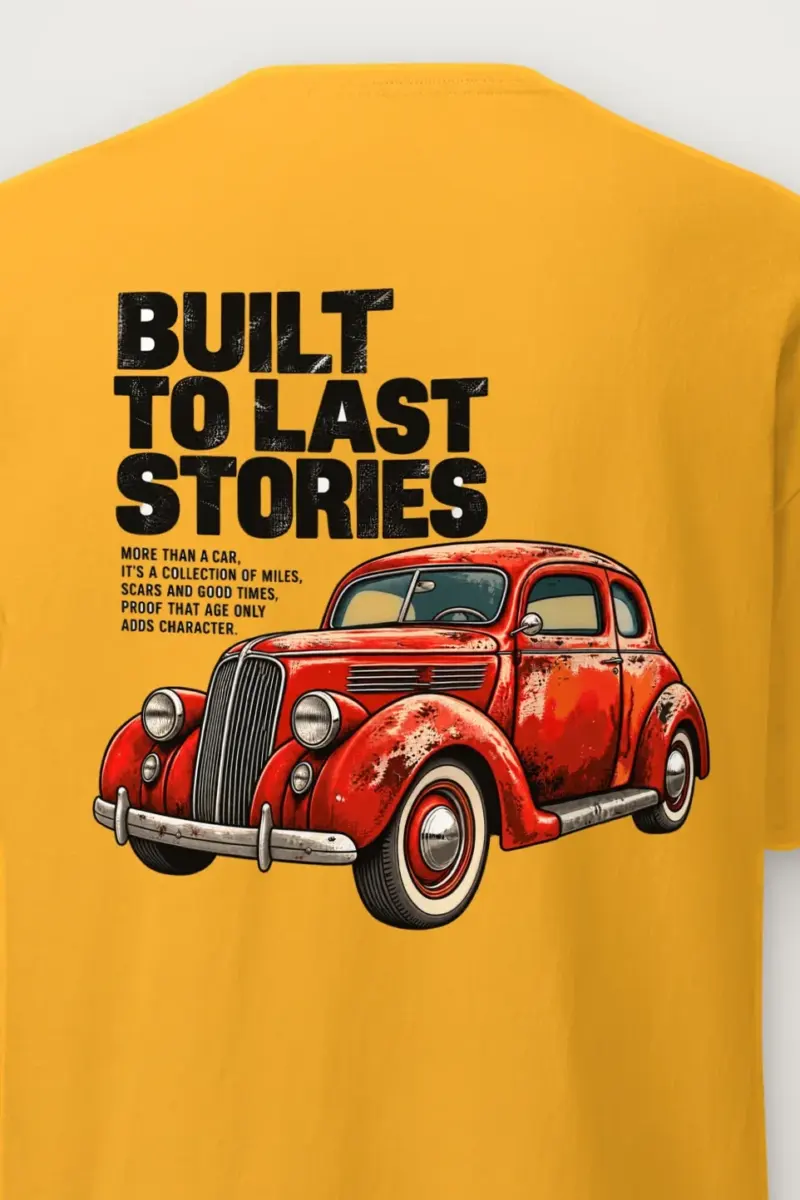 "Built To Last Stories" Heavyweight Unisex Crewneck T-shirt