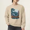 "Bukhansan Granite Window" Heavy Blend Unisex Crewneck Sweatshirt