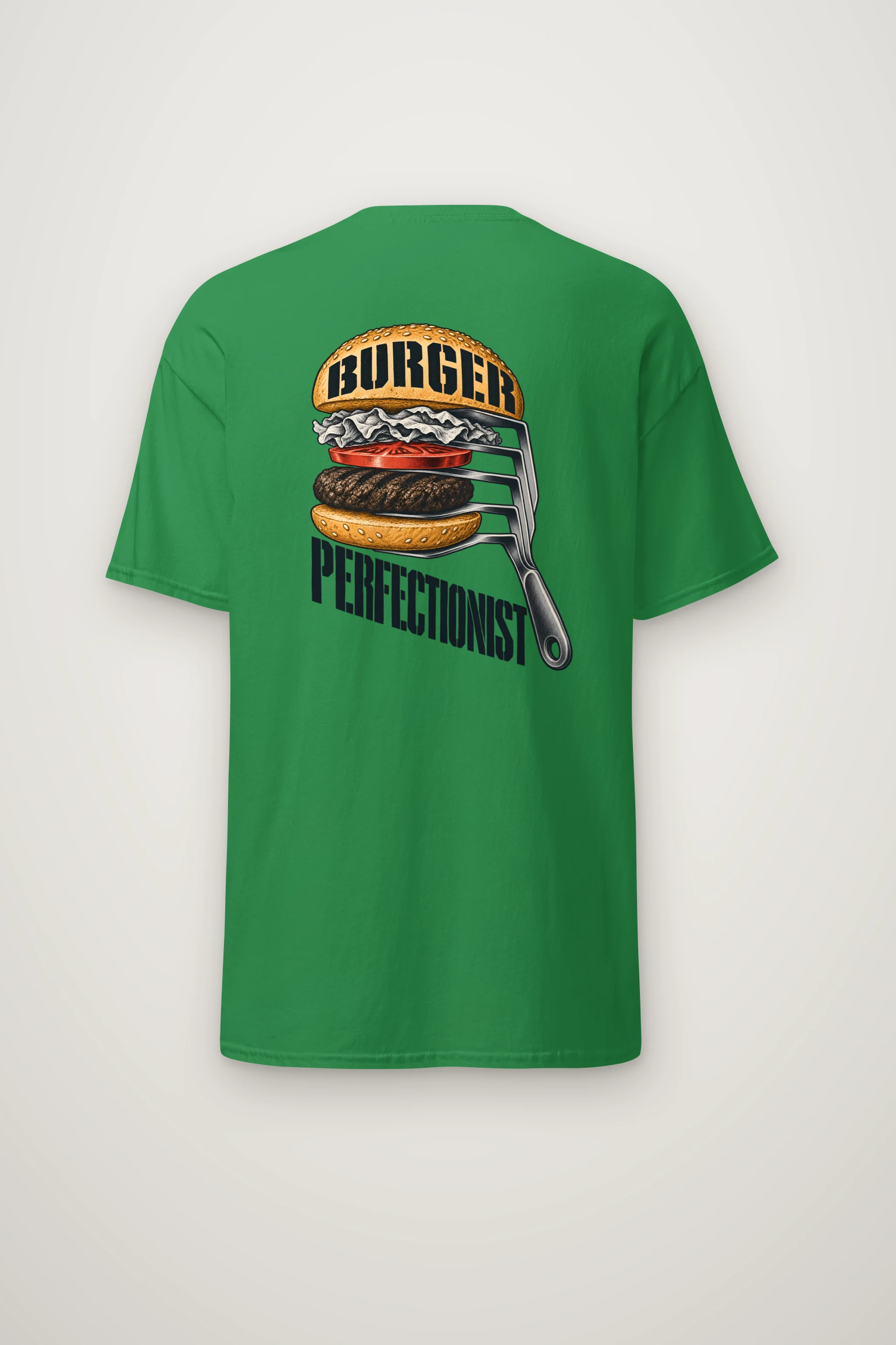 "Burger Perfectionist" Heavyweight Unisex Crewneck T-shirt