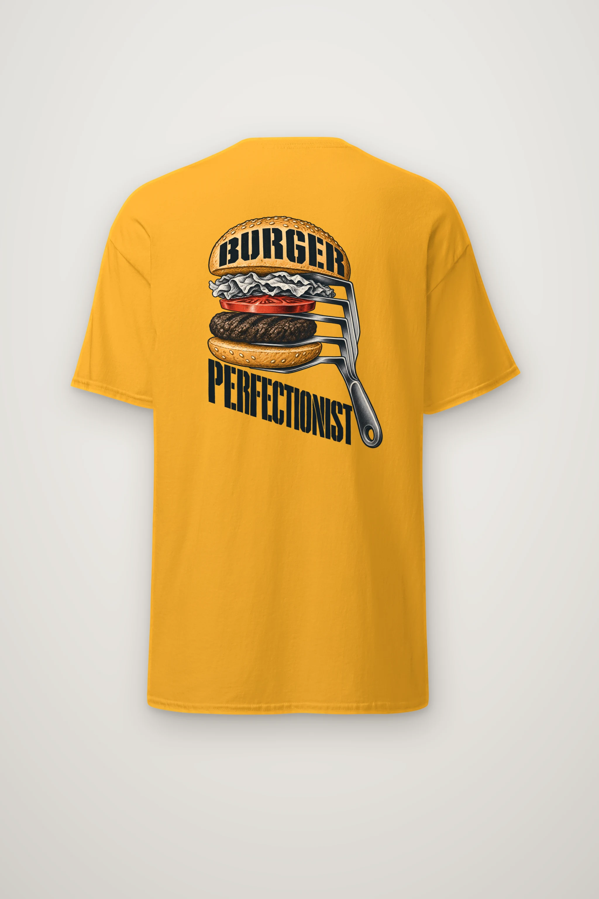 "Burger Perfectionist" Heavyweight Unisex Crewneck T-shirt