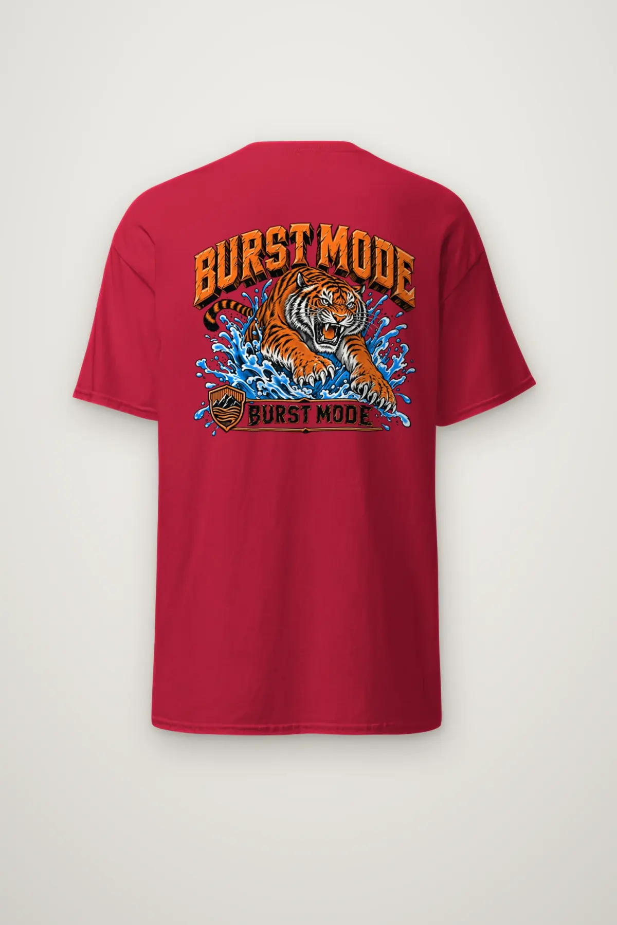 "Burst Mode" Heavyweight Unisex Crewneck T-shirt