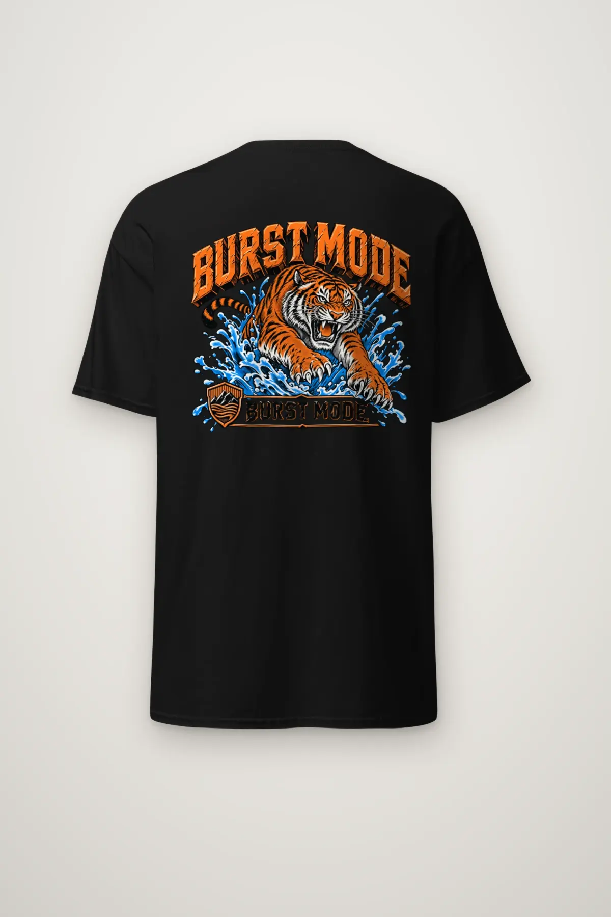 "Burst Mode" Heavyweight Unisex Crewneck T-shirt
