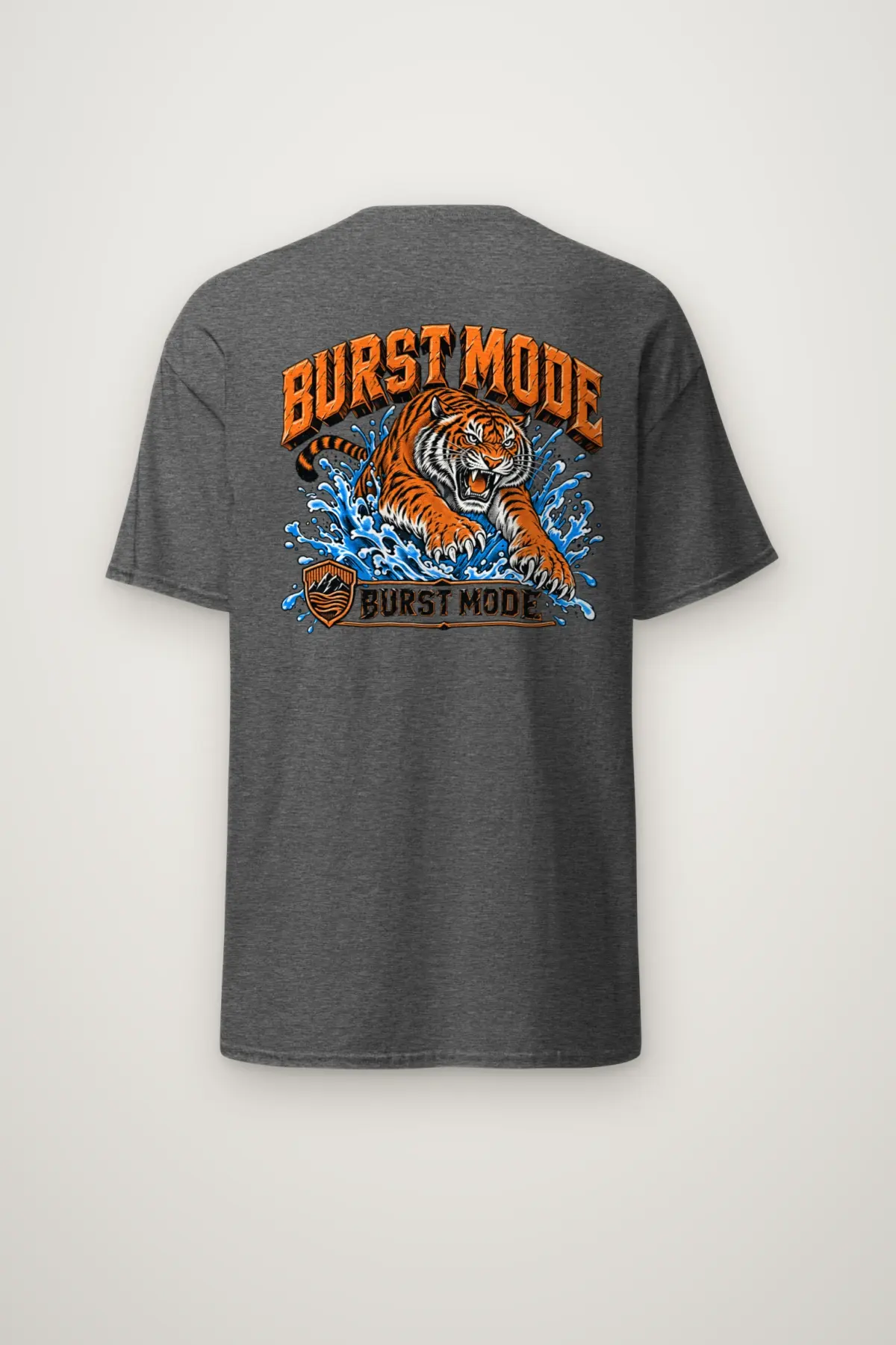 "Burst Mode" Heavyweight Unisex Crewneck T-shirt