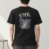 "Café 잠시, 여기서 Seoul" Heavyweight Unisex Crewneck T-shirt