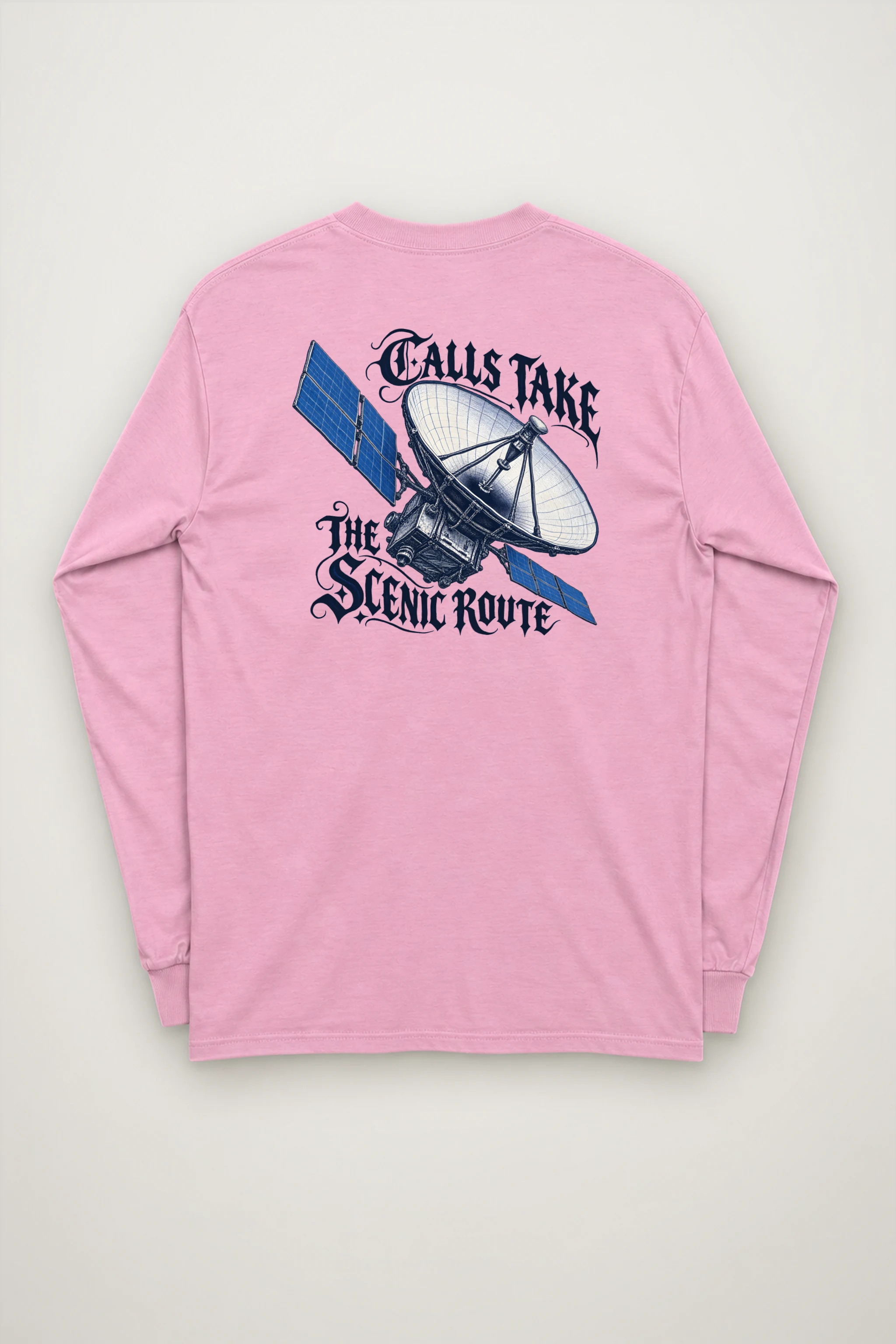 "Calls Take the Scenic Route" Unisex Longsleeve T-shirt