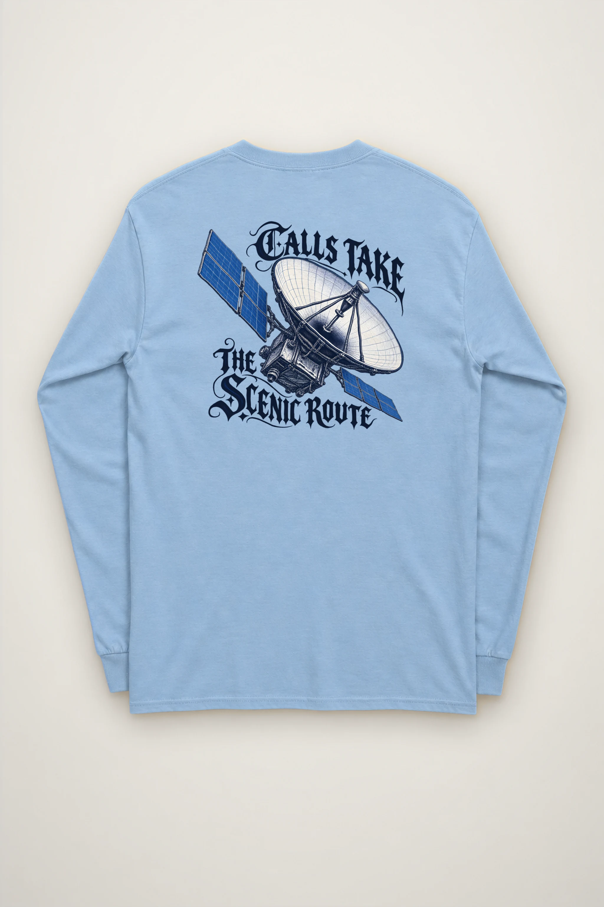 "Calls Take the Scenic Route" Unisex Longsleeve T-shirt
