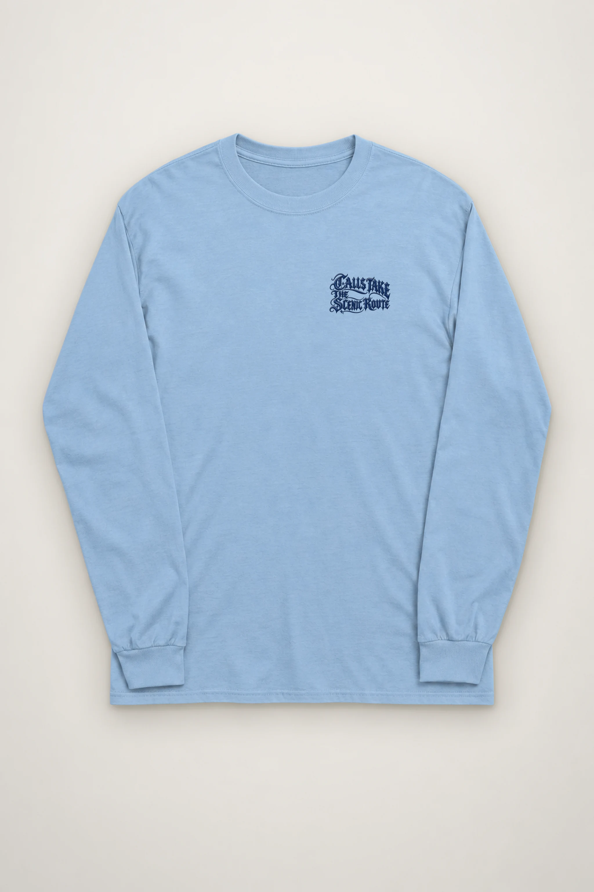 "Calls Take the Scenic Route" Unisex Longsleeve T-shirt