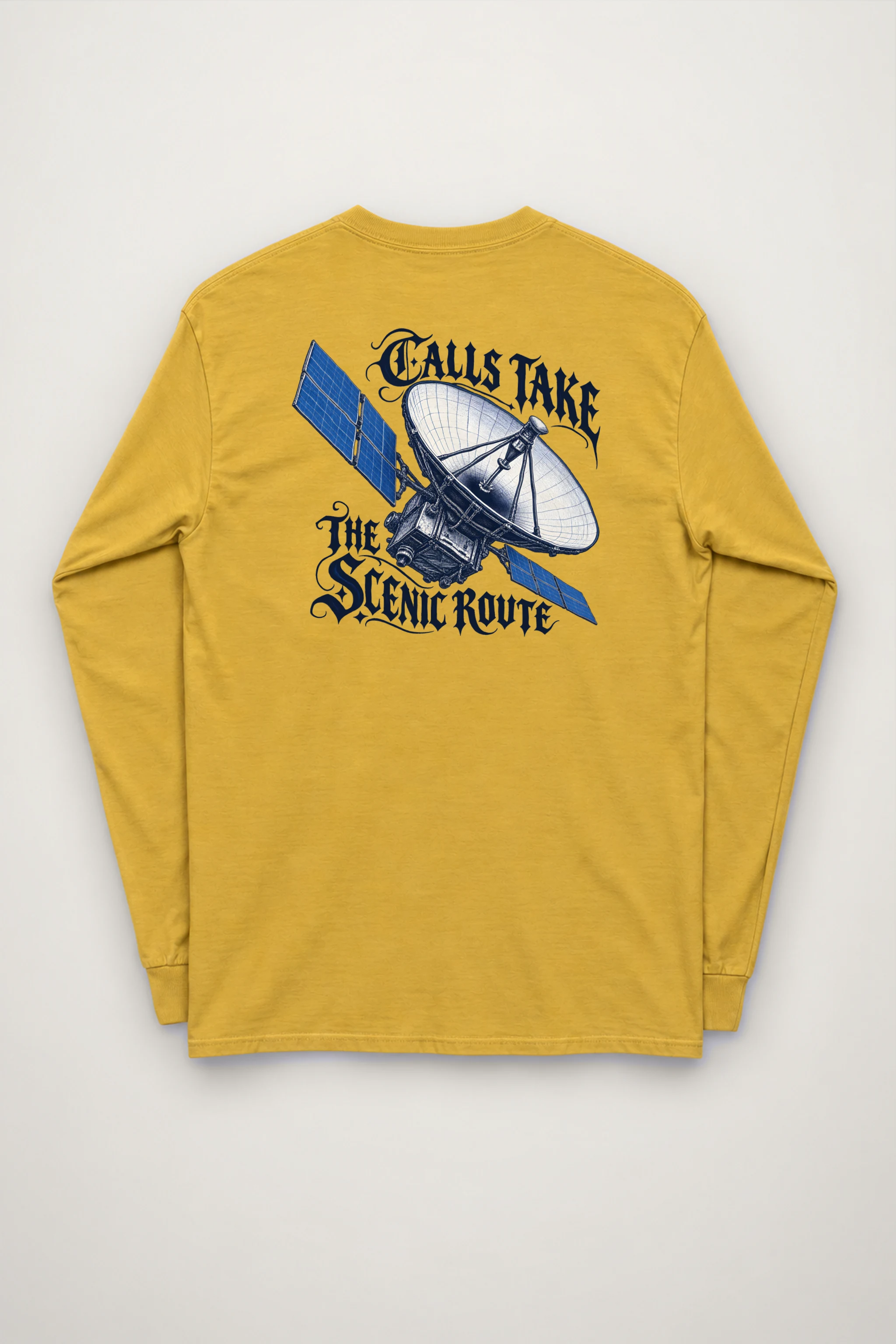 "Calls Take the Scenic Route" Unisex Longsleeve T-shirt