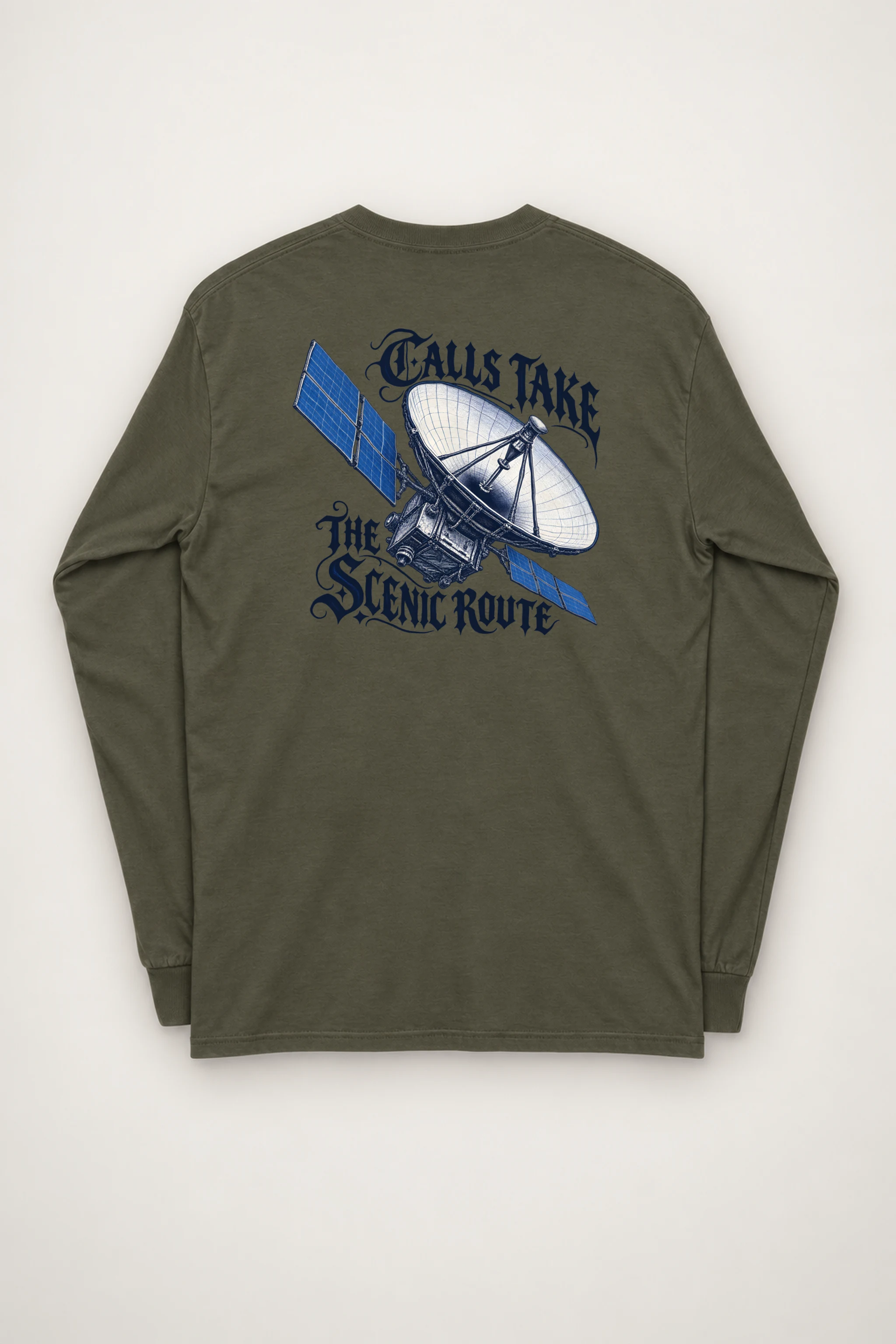 "Calls Take the Scenic Route" Unisex Longsleeve T-shirt