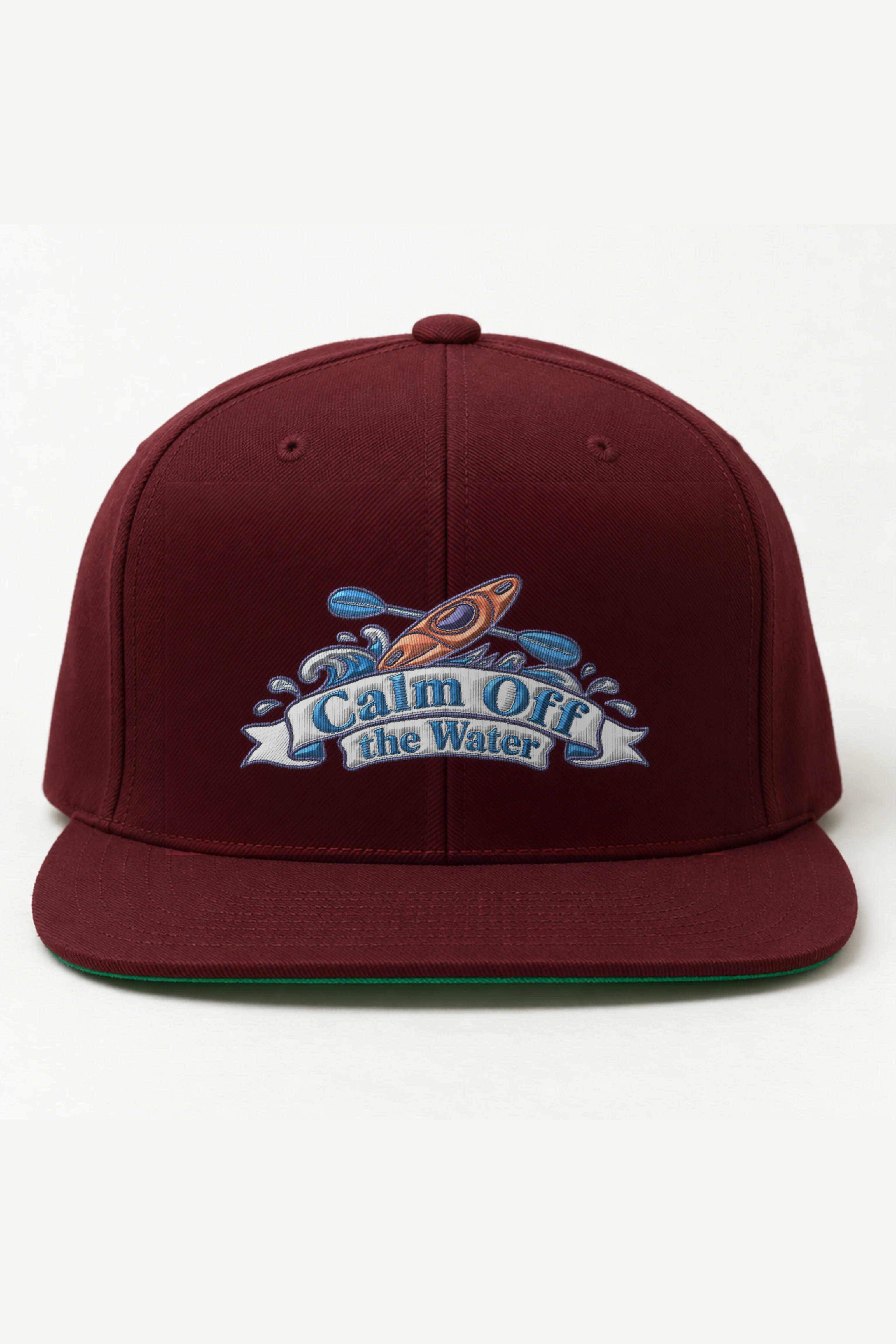 "Calm Off the Water" Classic Snapback · Embroidered