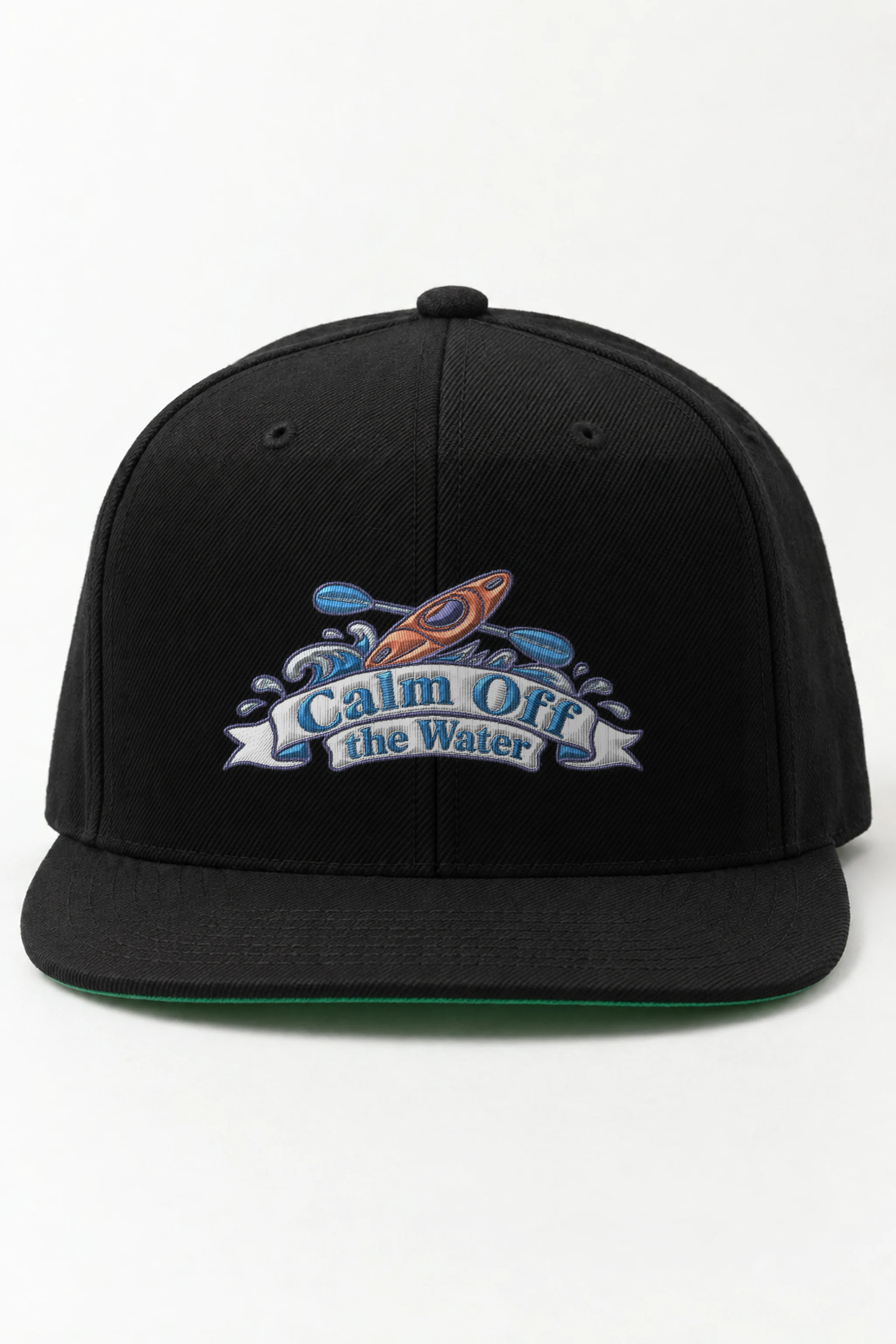 "Calm Off the Water" Classic Snapback · Embroidered
