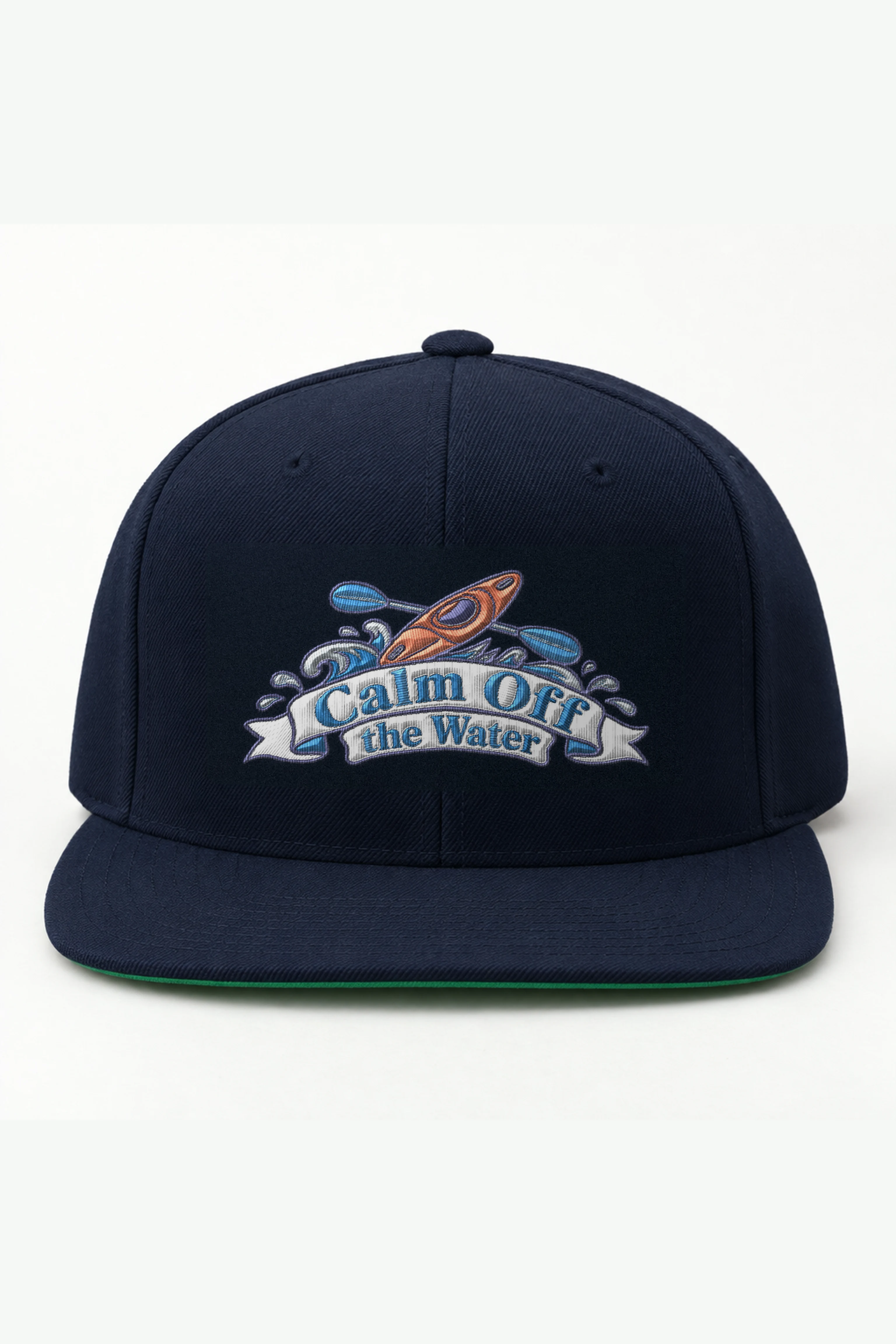 "Calm Off the Water" Classic Snapback · Embroidered