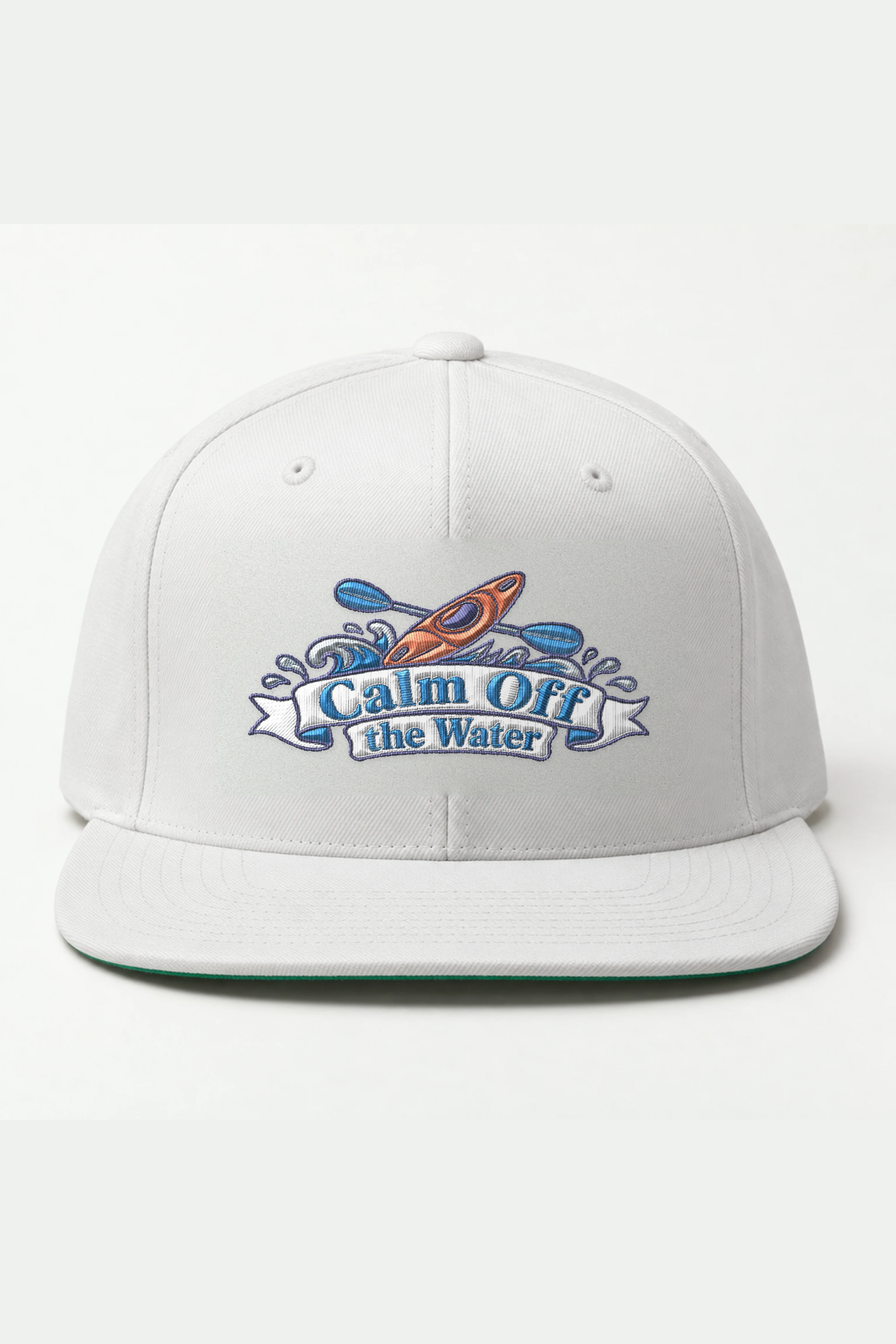 "Calm Off the Water" Classic Snapback · Embroidered
