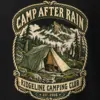 "CAMP AFTER RAIN" Heavyweight Unisex Crewneck T-shirt
