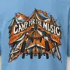 "Camp for the Music" Heavyweight Unisex Crewneck T-shirt