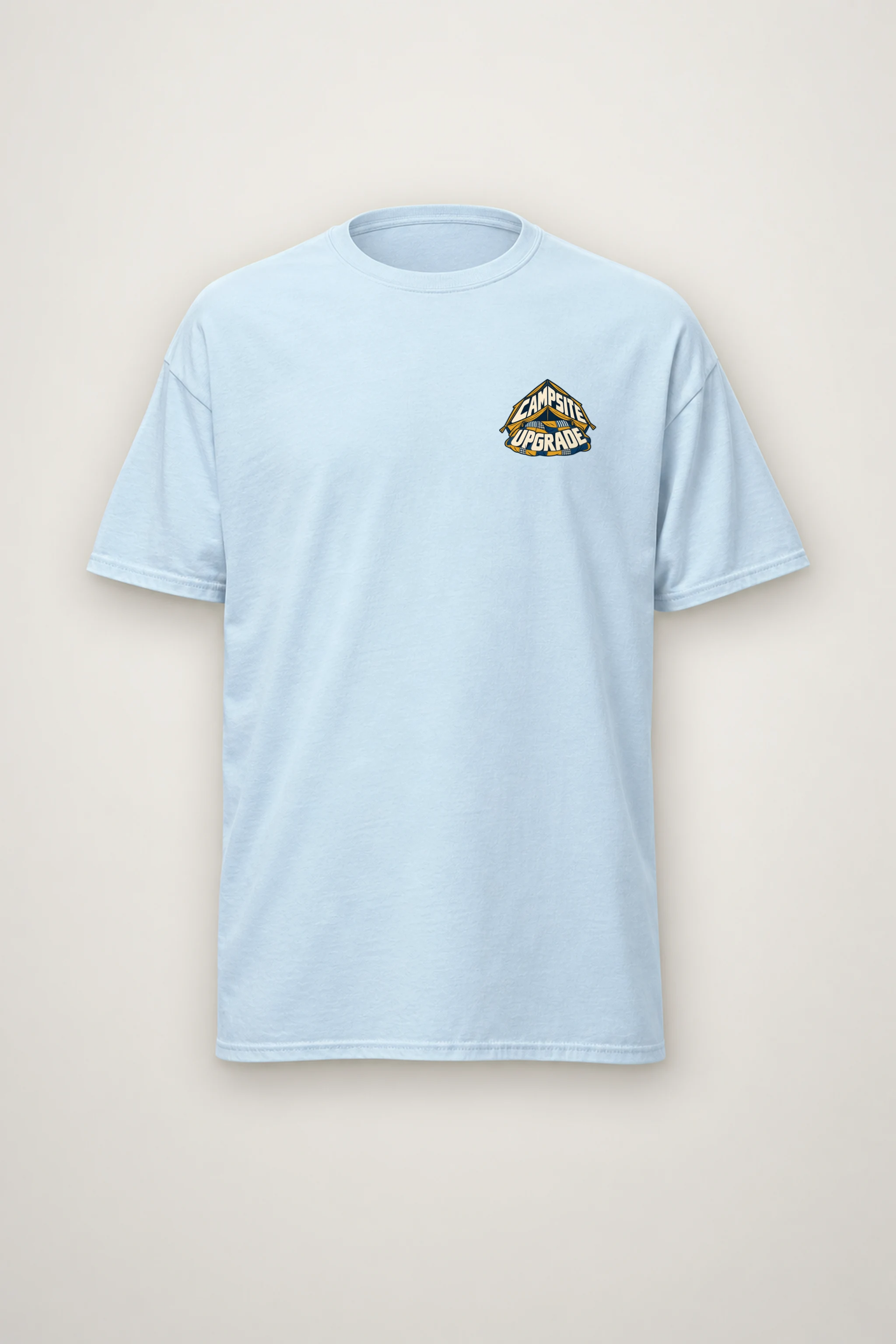 "Campsite Upgrade" Heavyweight Unisex Crewneck T-shirt