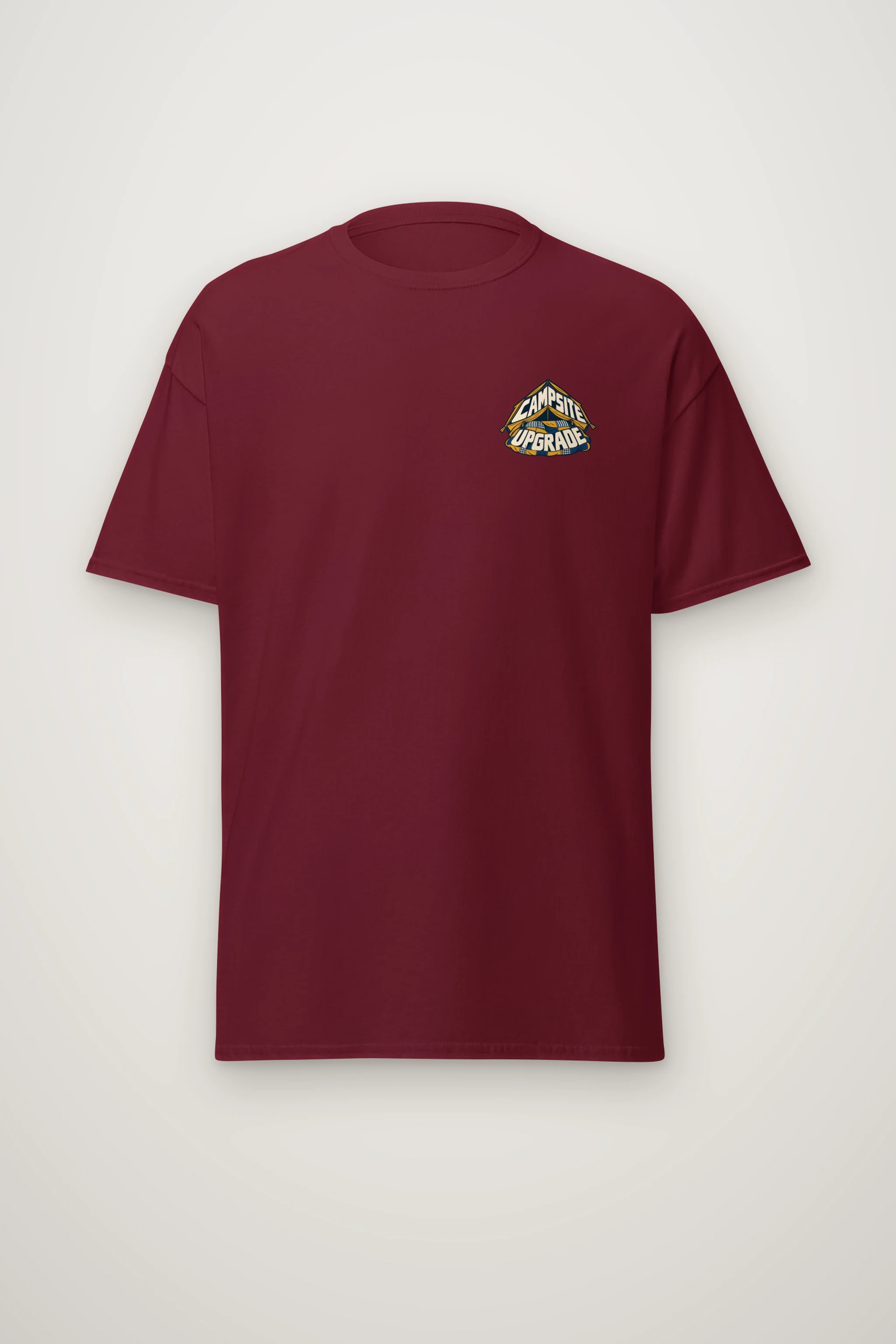 "Campsite Upgrade" Heavyweight Unisex Crewneck T-shirt