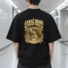 "Canal Bend Rowing Trials" Men's Oversized Heavyweight Crewneck T-Shirt