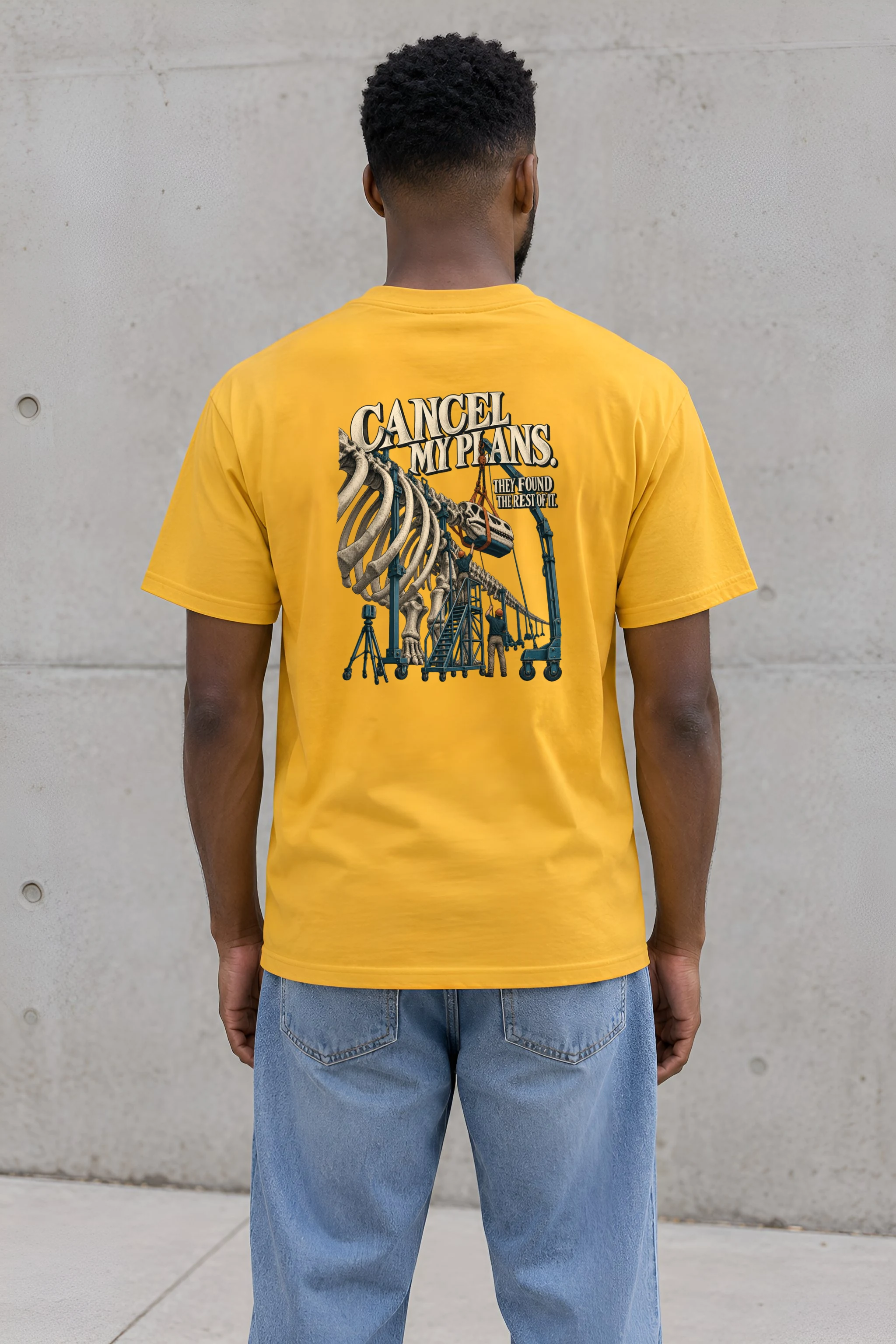 "Cancel My Plans" Heavyweight Unisex Crewneck T-shirt