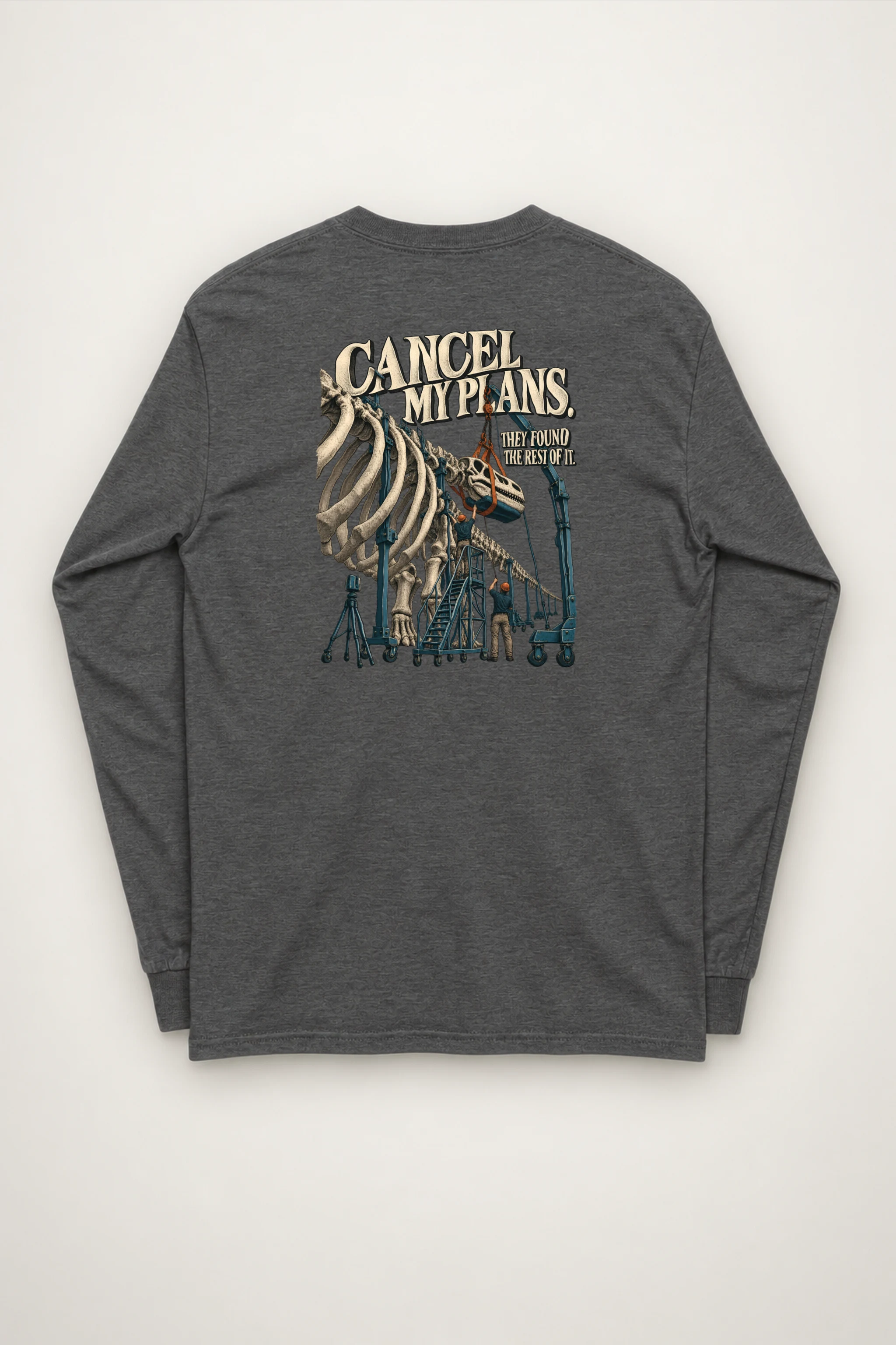 "Cancel My Plans" Unisex Longsleeve T-shirt