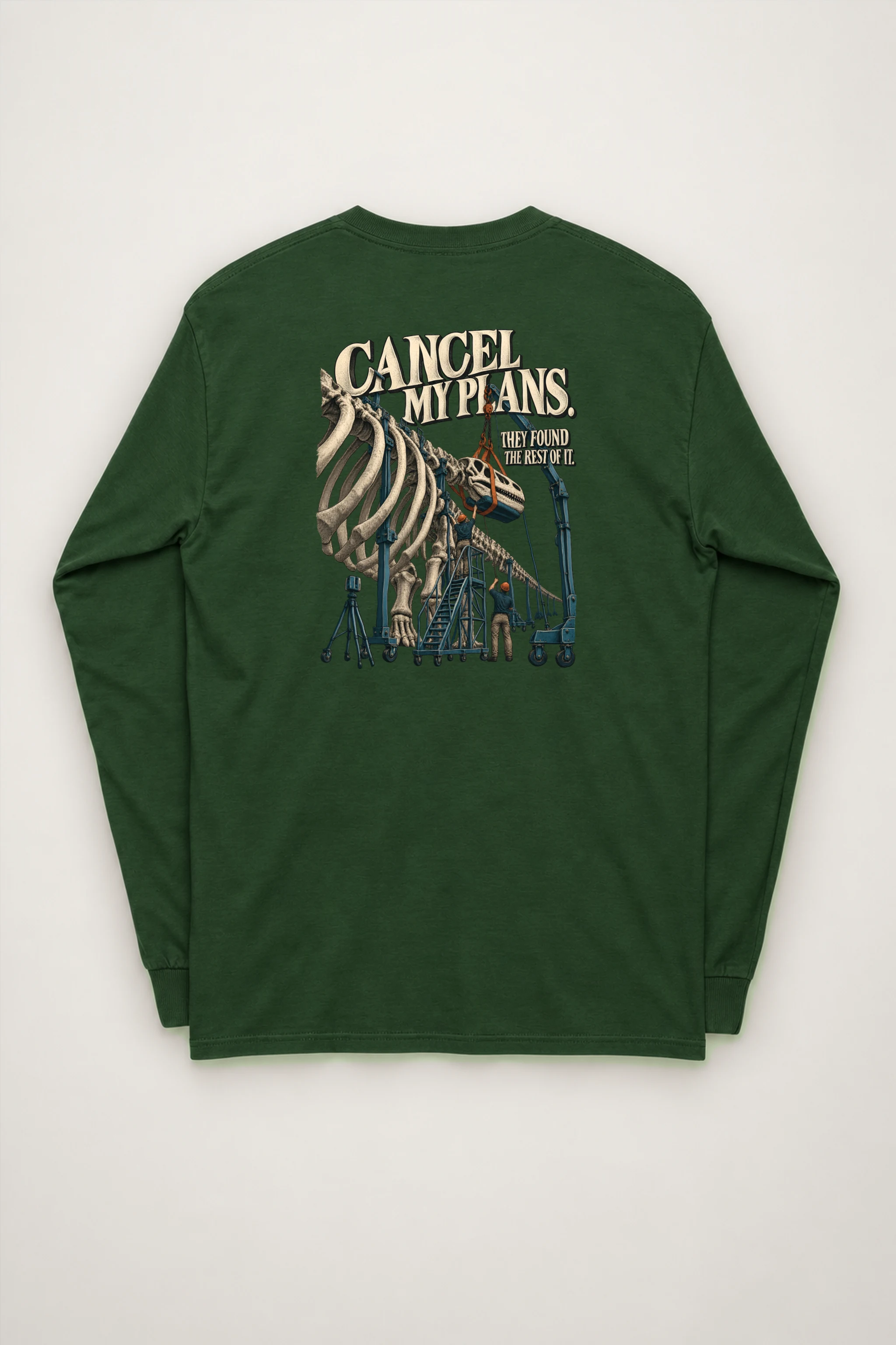 "Cancel My Plans" Unisex Longsleeve T-shirt