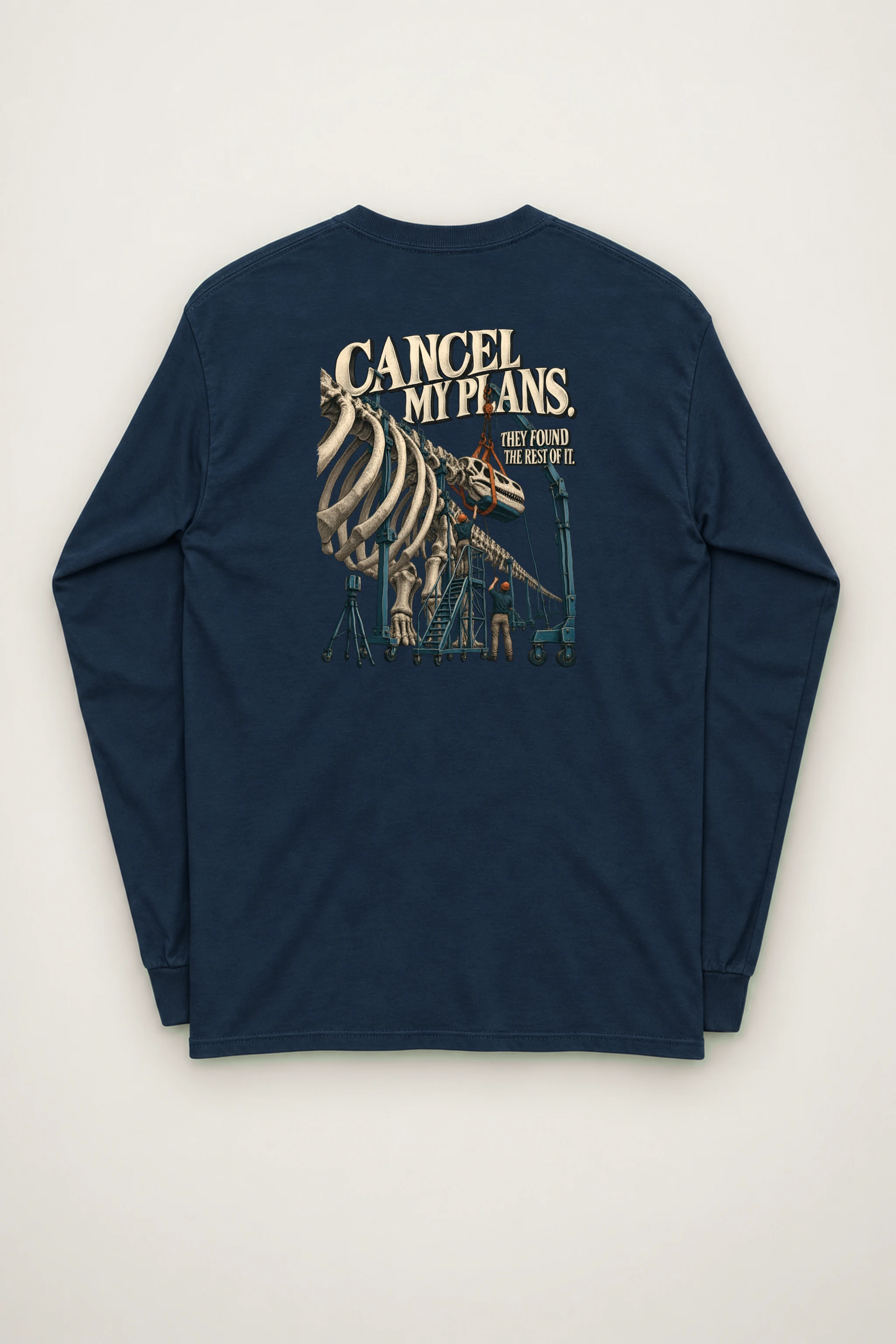 "Cancel My Plans" Unisex Longsleeve T-shirt