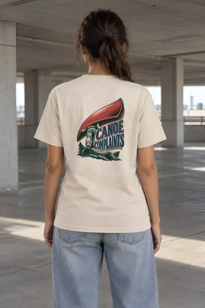 “Canoe Complaints” Heavyweight Unisex Crewneck T-shirt