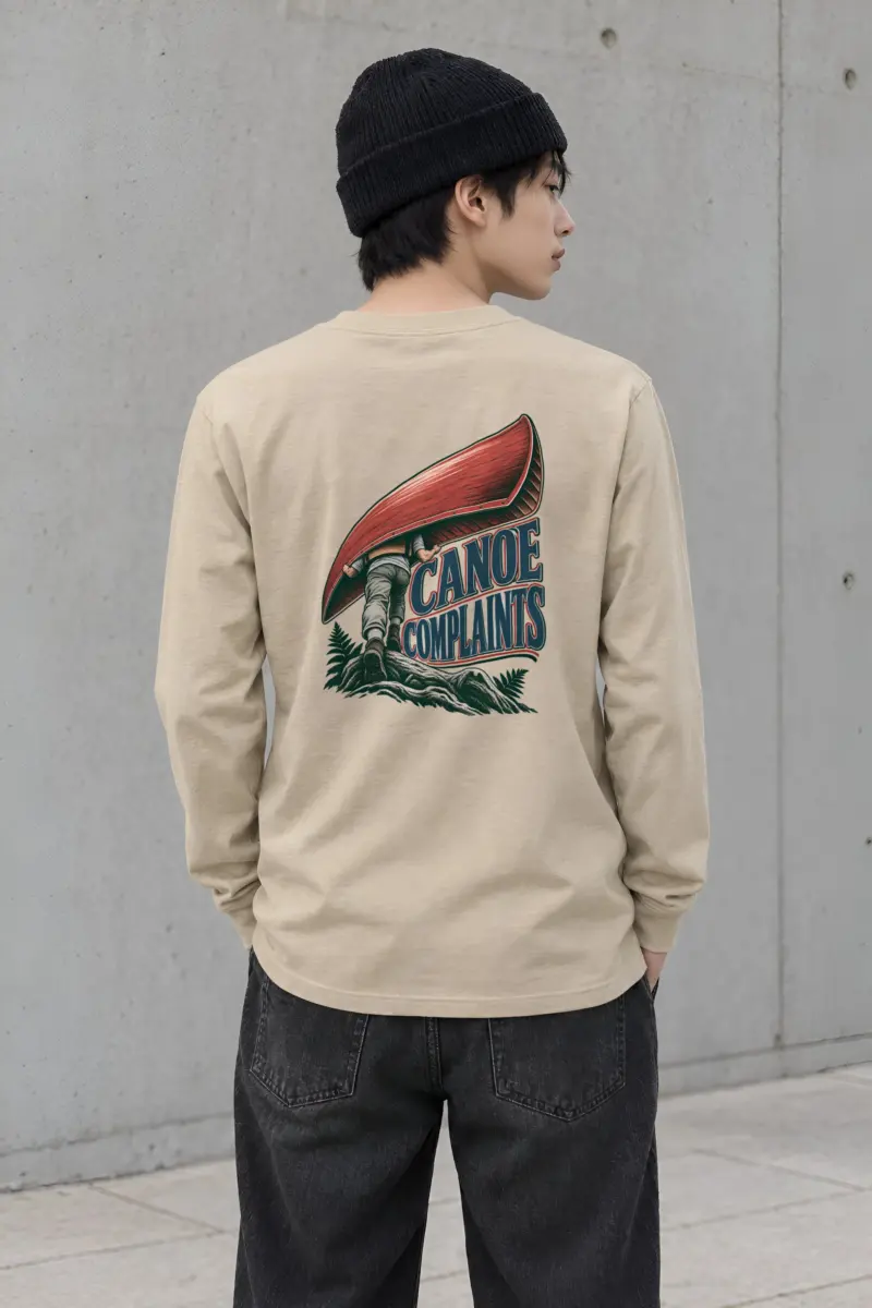 “Canoe Complaints” Unisex Longsleeve T-shirt