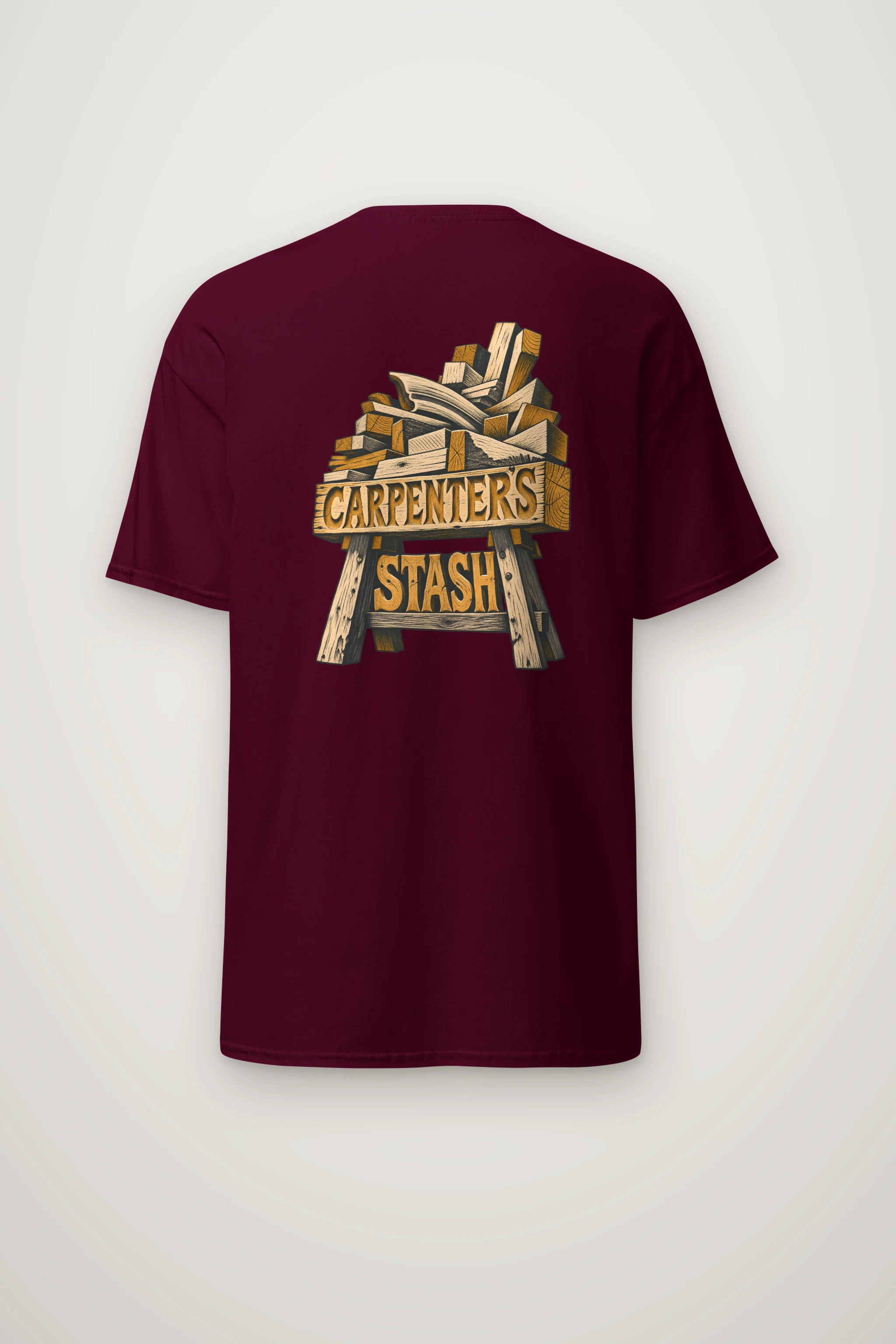 "Carpenter's Stash" Heavyweight Unisex Crewneck T-shirt