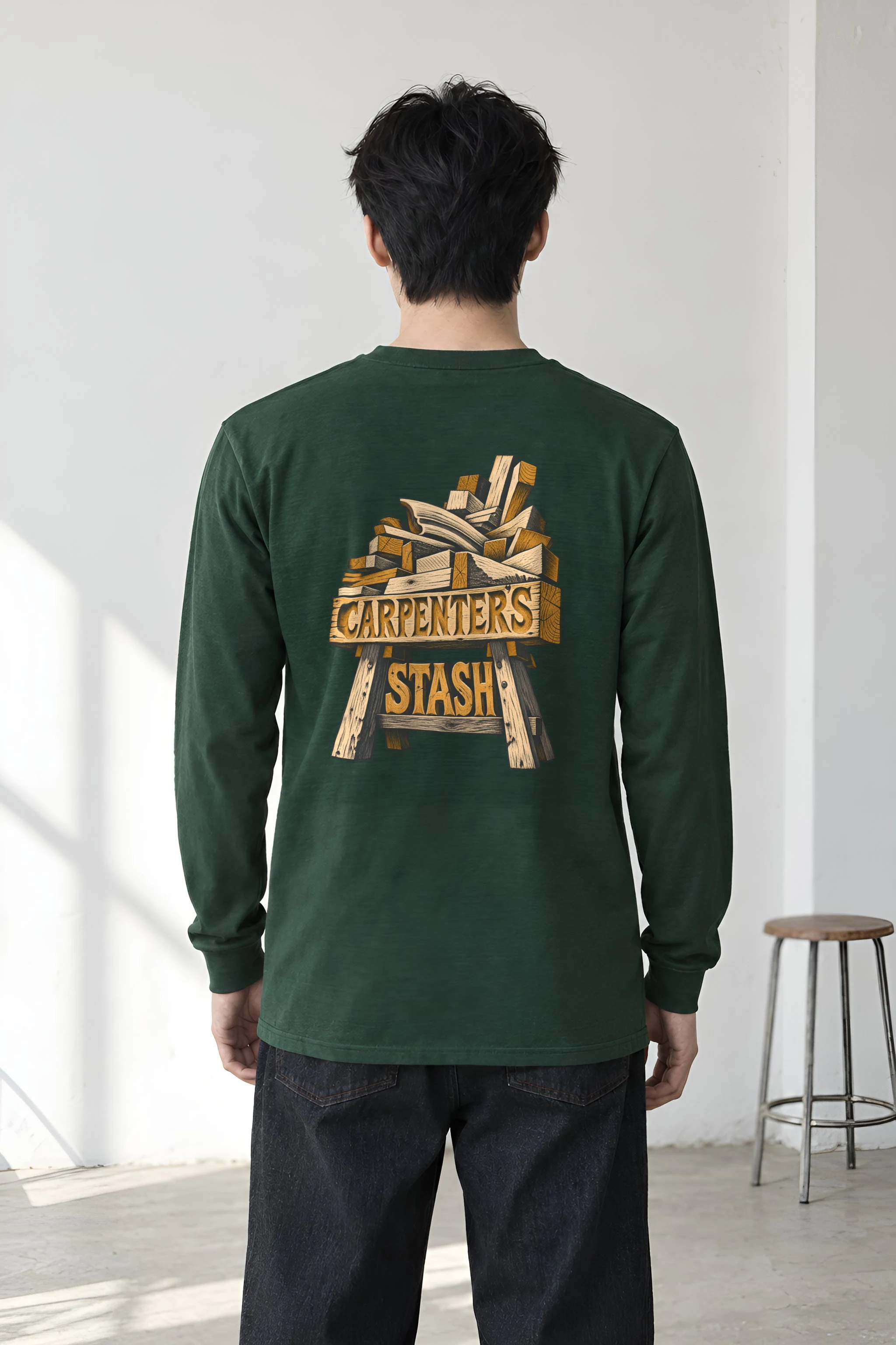 "Carpenter's Stash" Unisex Longsleeve T-shirt