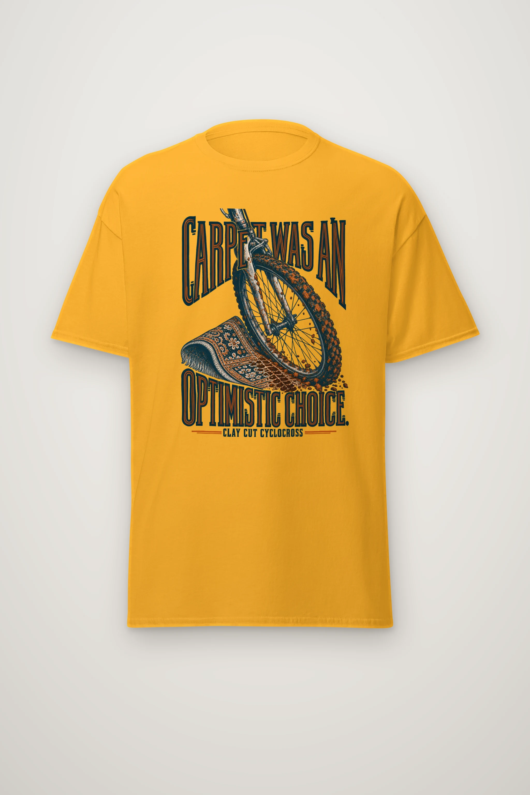 "Carpet Was an Optimistic Choice" Heavyweight Unisex Crewneck T-shirt