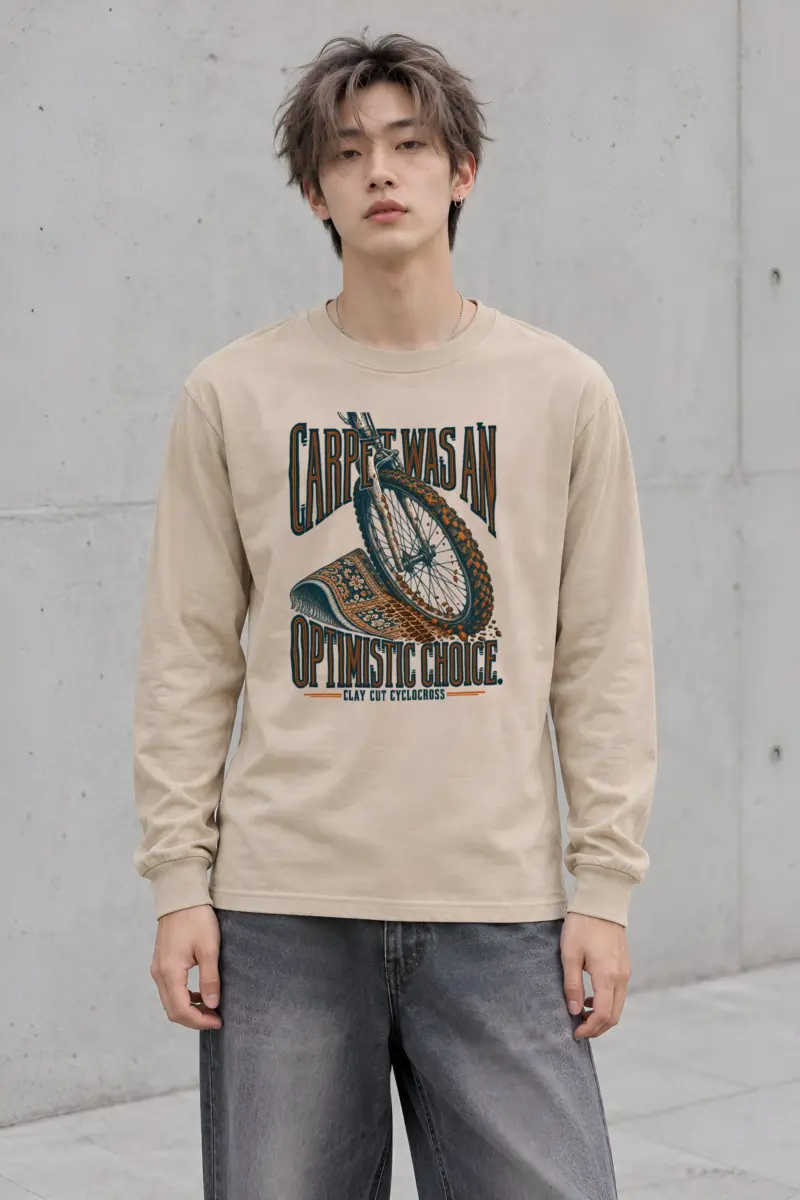 "Carpet Was an Optimistic Choice" Unisex Longsleeve T-shirt