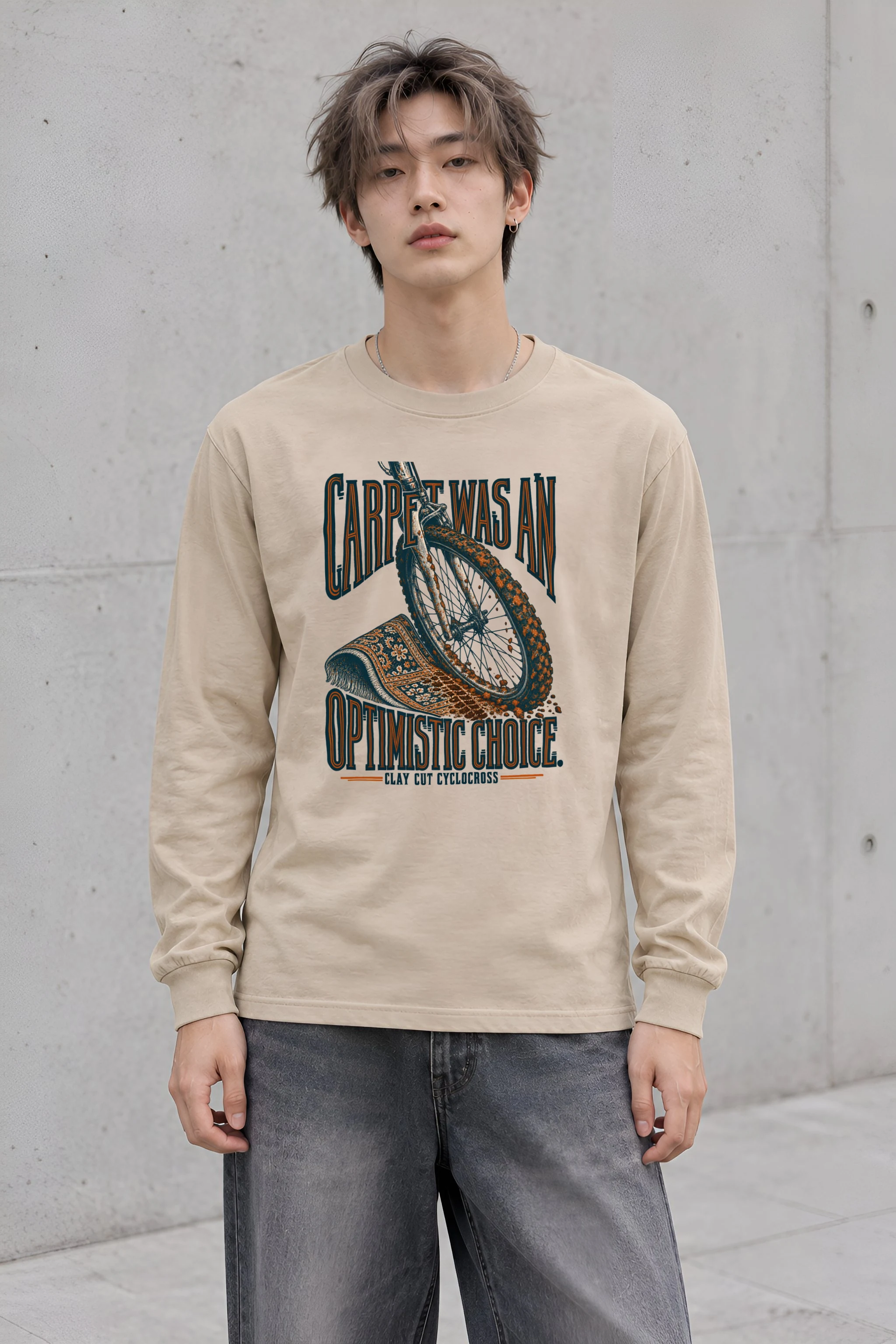 "Carpet Was an Optimistic Choice" Unisex Longsleeve T-shirt