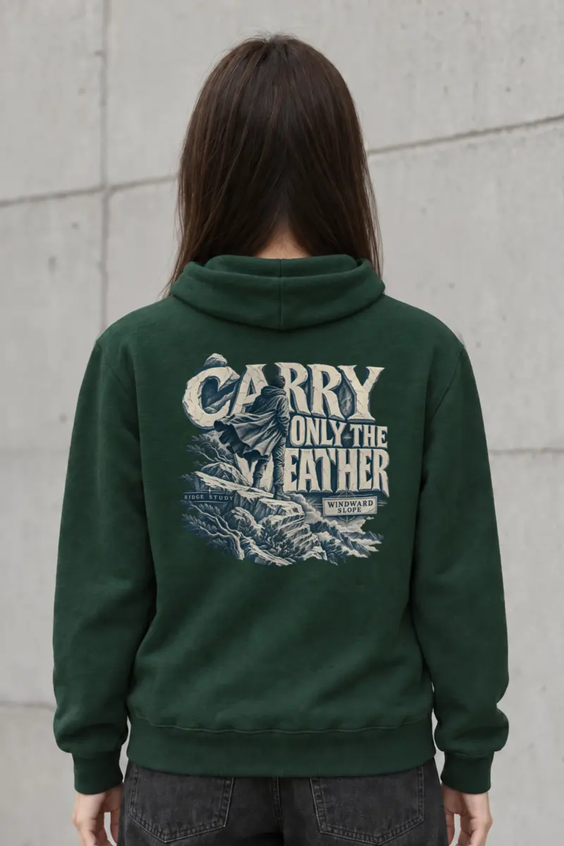“Carry Only the Weather” Heavy Blend Unisex Pullover Hoodie