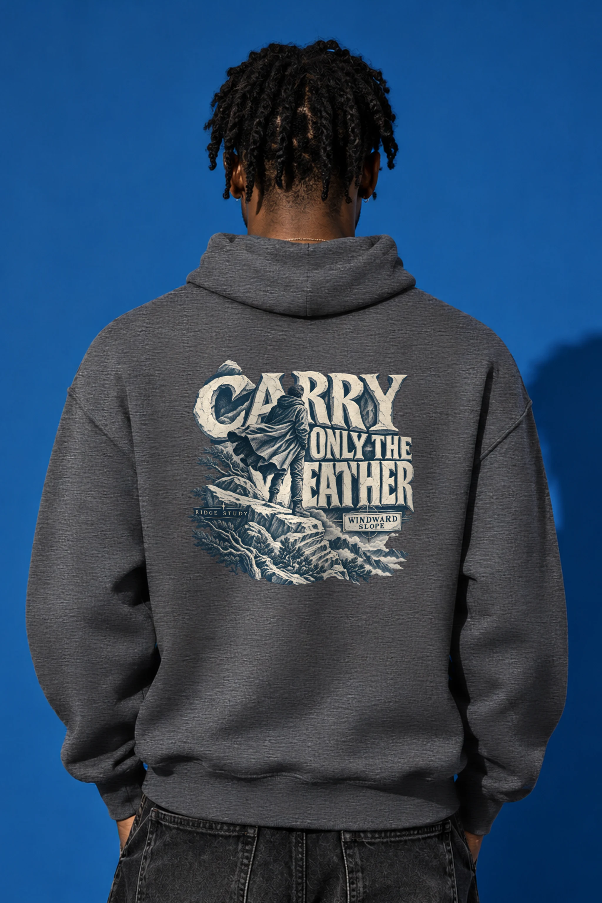 "Carry Only the Weather" Heavy Blend Unisex Pullover Hoodie