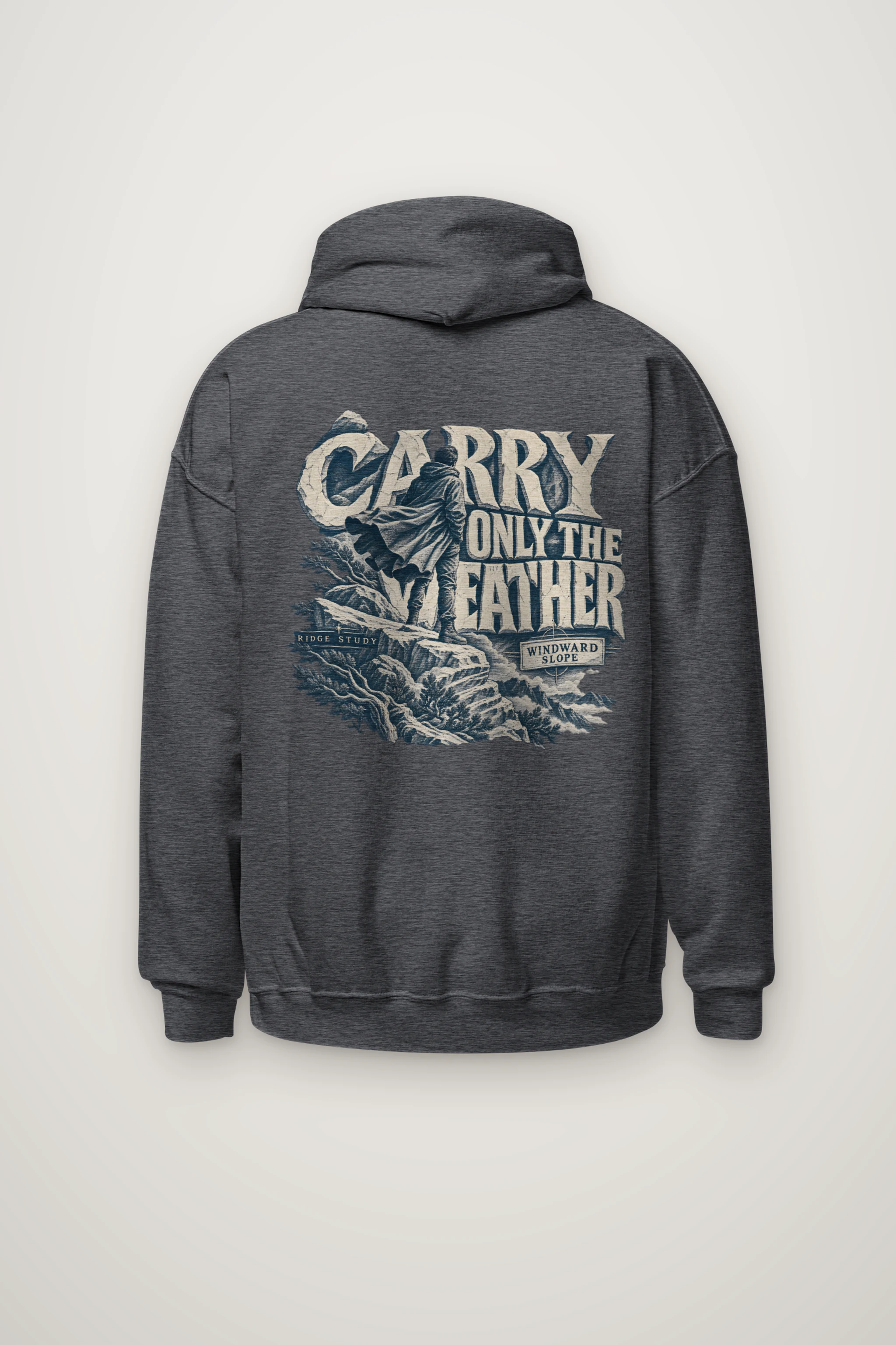 "Carry Only the Weather" Heavy Blend Unisex Pullover Hoodie