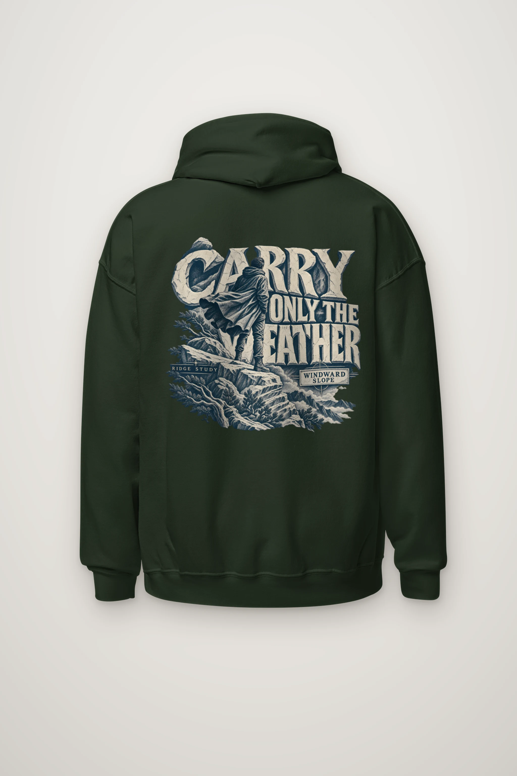 "Carry Only the Weather" Heavy Blend Unisex Pullover Hoodie