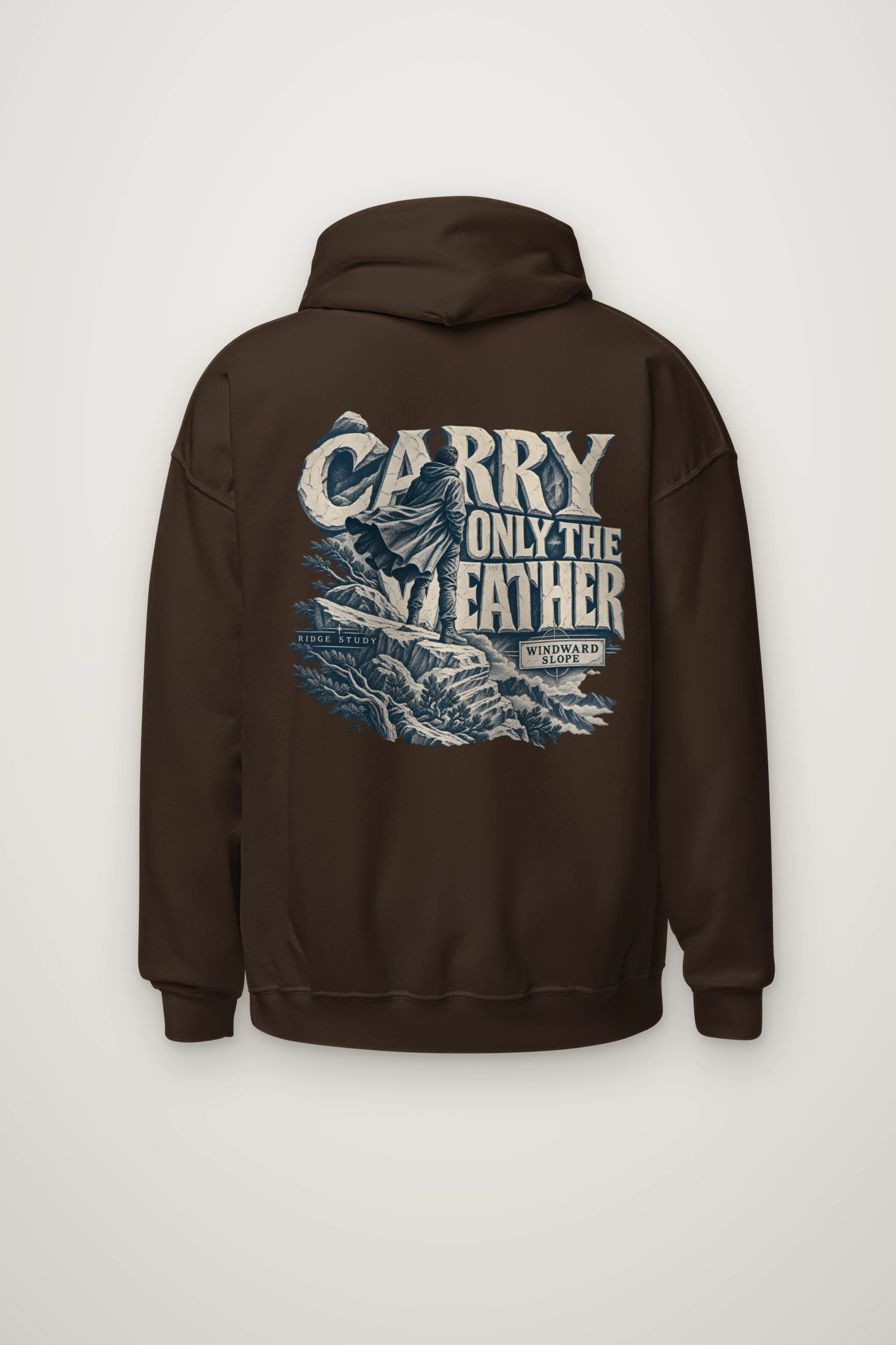 "Carry Only the Weather" Heavy Blend Unisex Pullover Hoodie