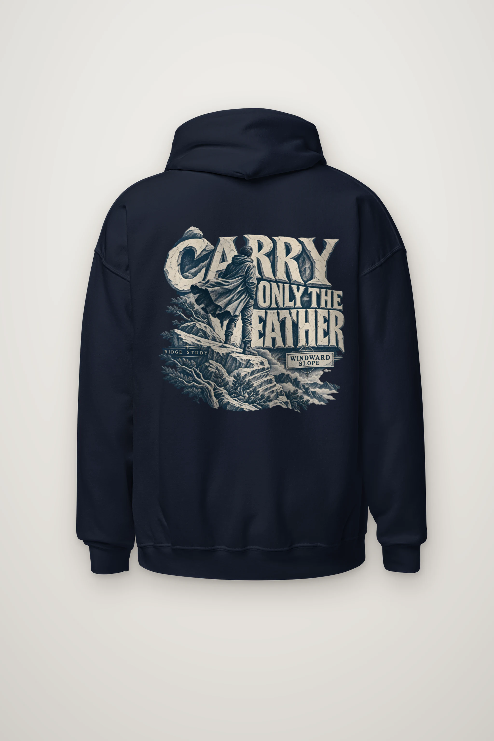 "Carry Only the Weather" Heavy Blend Unisex Pullover Hoodie