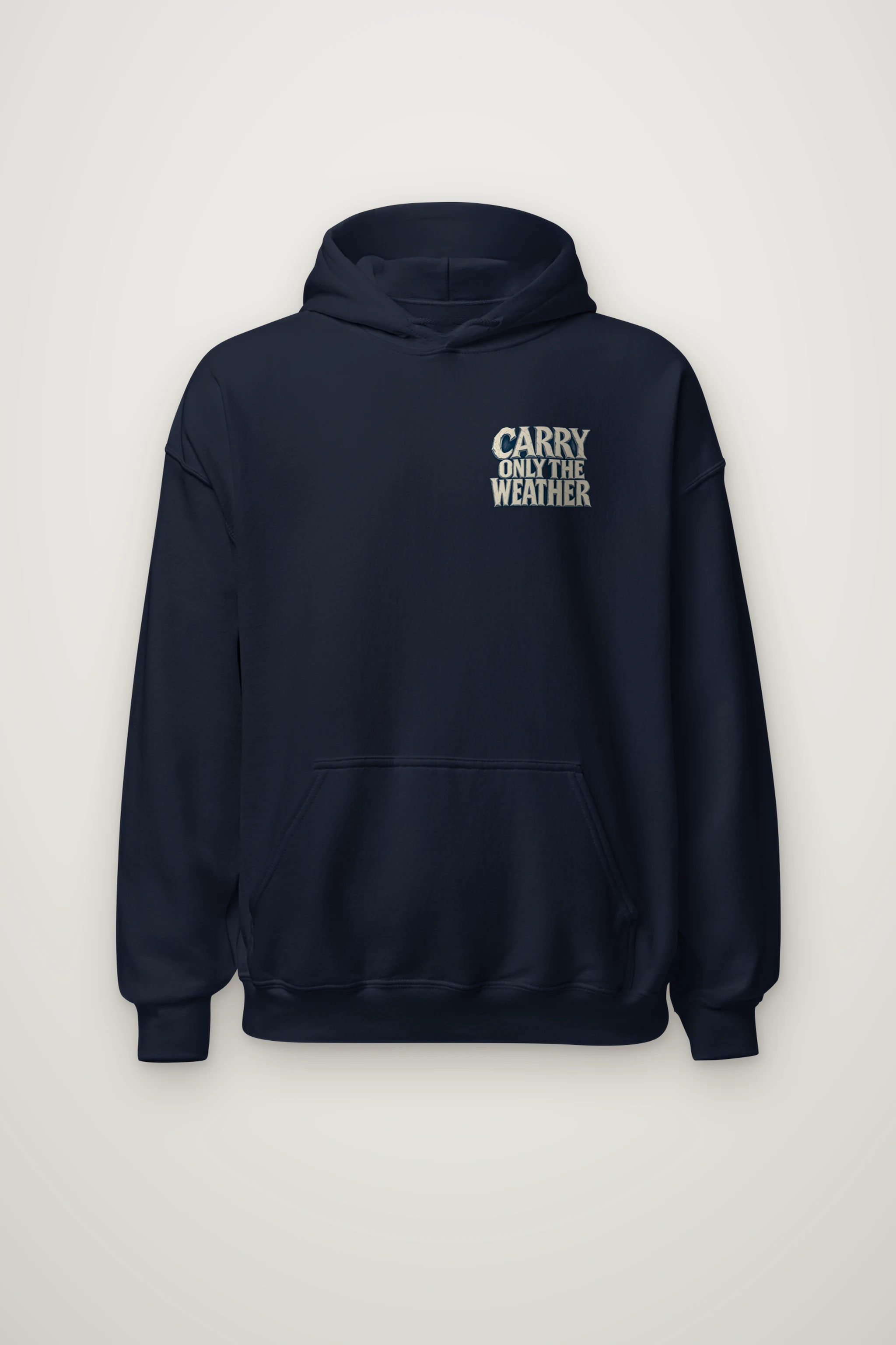"Carry Only the Weather" Heavy Blend Unisex Pullover Hoodie