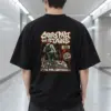 "Carry Past the Stairs" Men's Oversized Heavyweight Crewneck T-Shirt