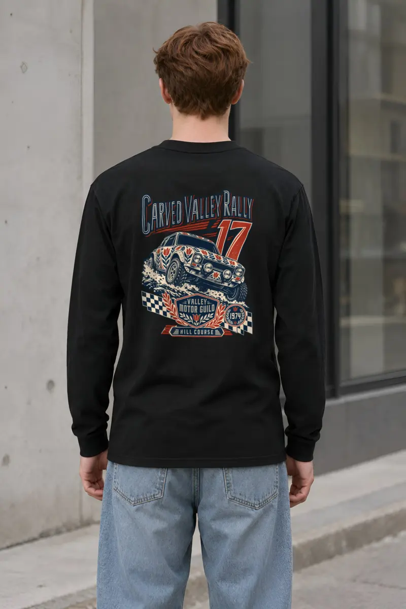 "Carved Valley Rally" Unisex Longsleeve T-shirt