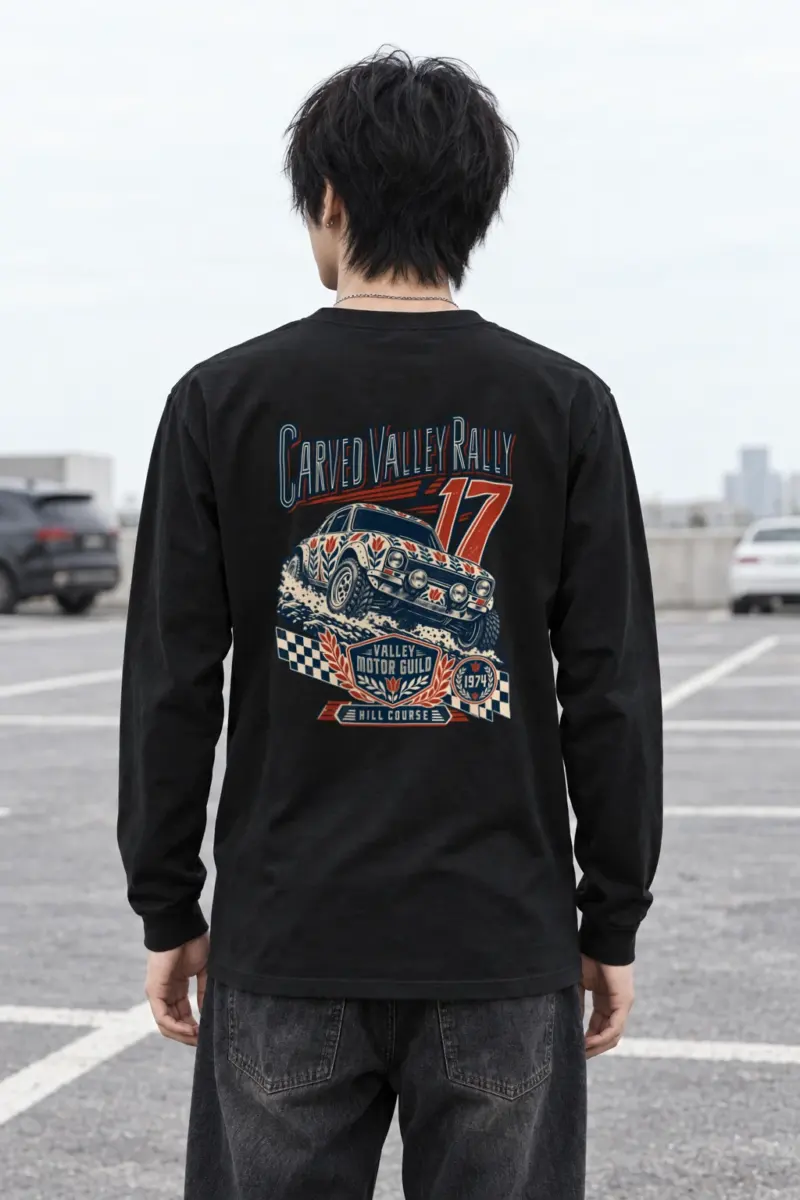 “Carved Valley Rally” Unisex Longsleeve T-shirt