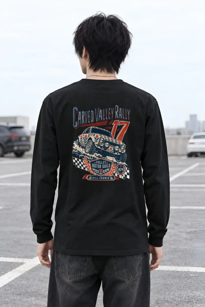 "Carved Valley Rally" Unisex Longsleeve T-shirt